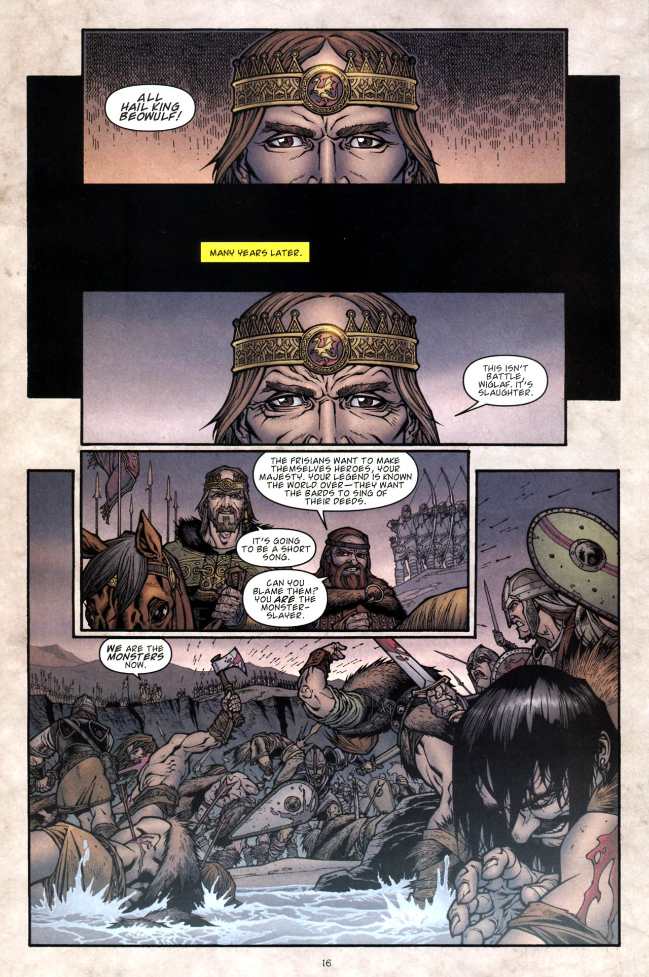 Read online Beowulf (2007) comic -  Issue #3 - 18