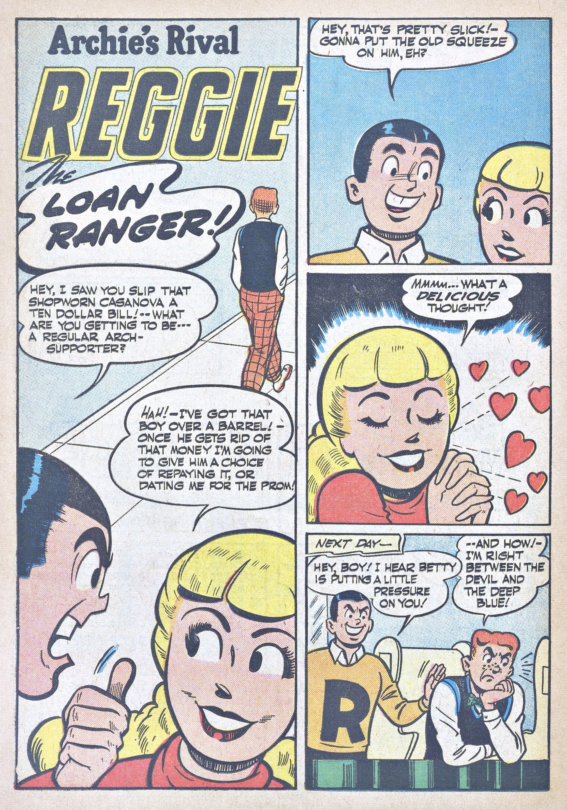 Read online Archie's Rival Reggie comic -  Issue #9 - 20