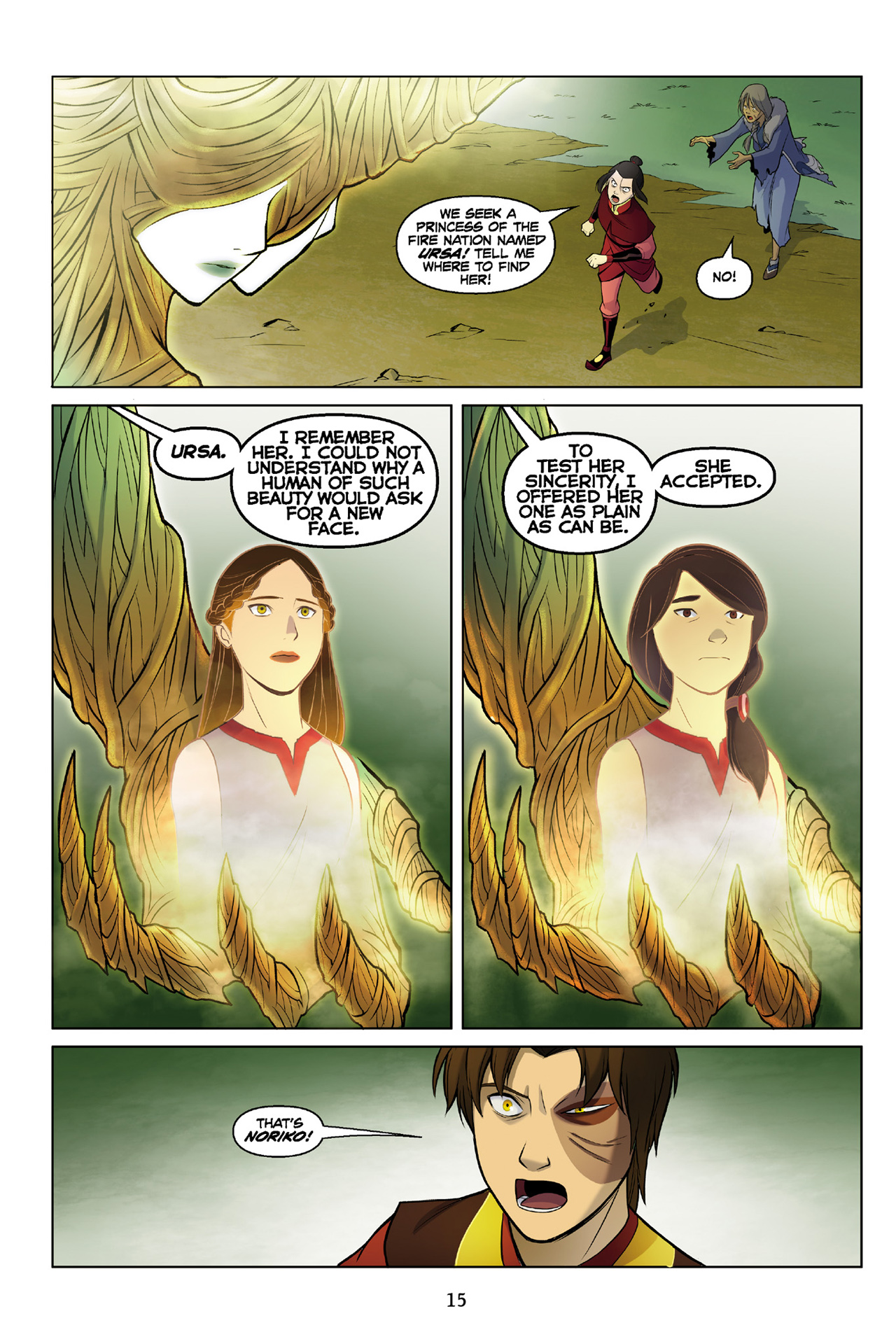 Read online Nickelodeon Avatar: The Last Airbender - The Search comic -  Issue # Part 3 - 16