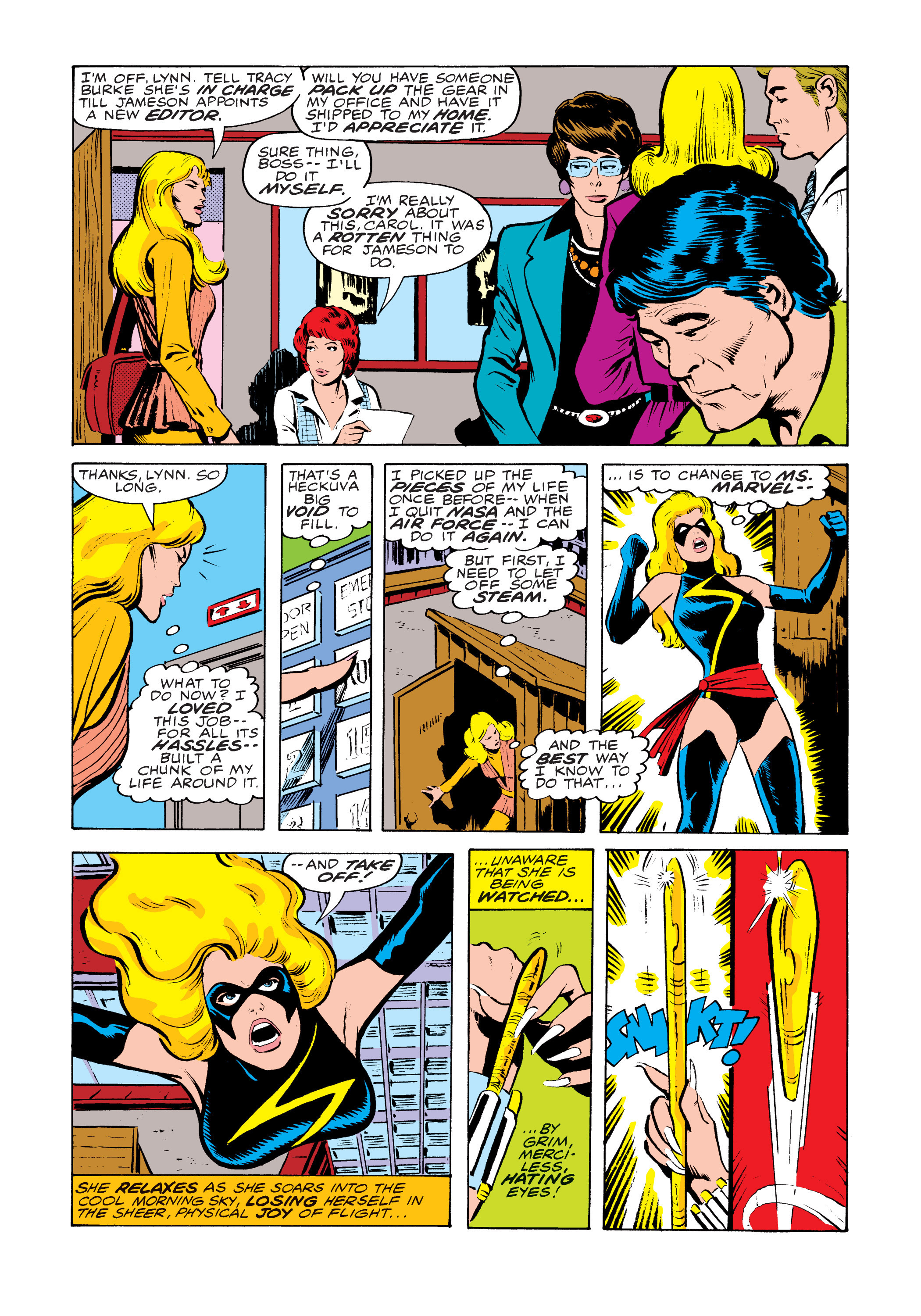 Read online Ms. Marvel (1977) comic -  Issue #22 - 4