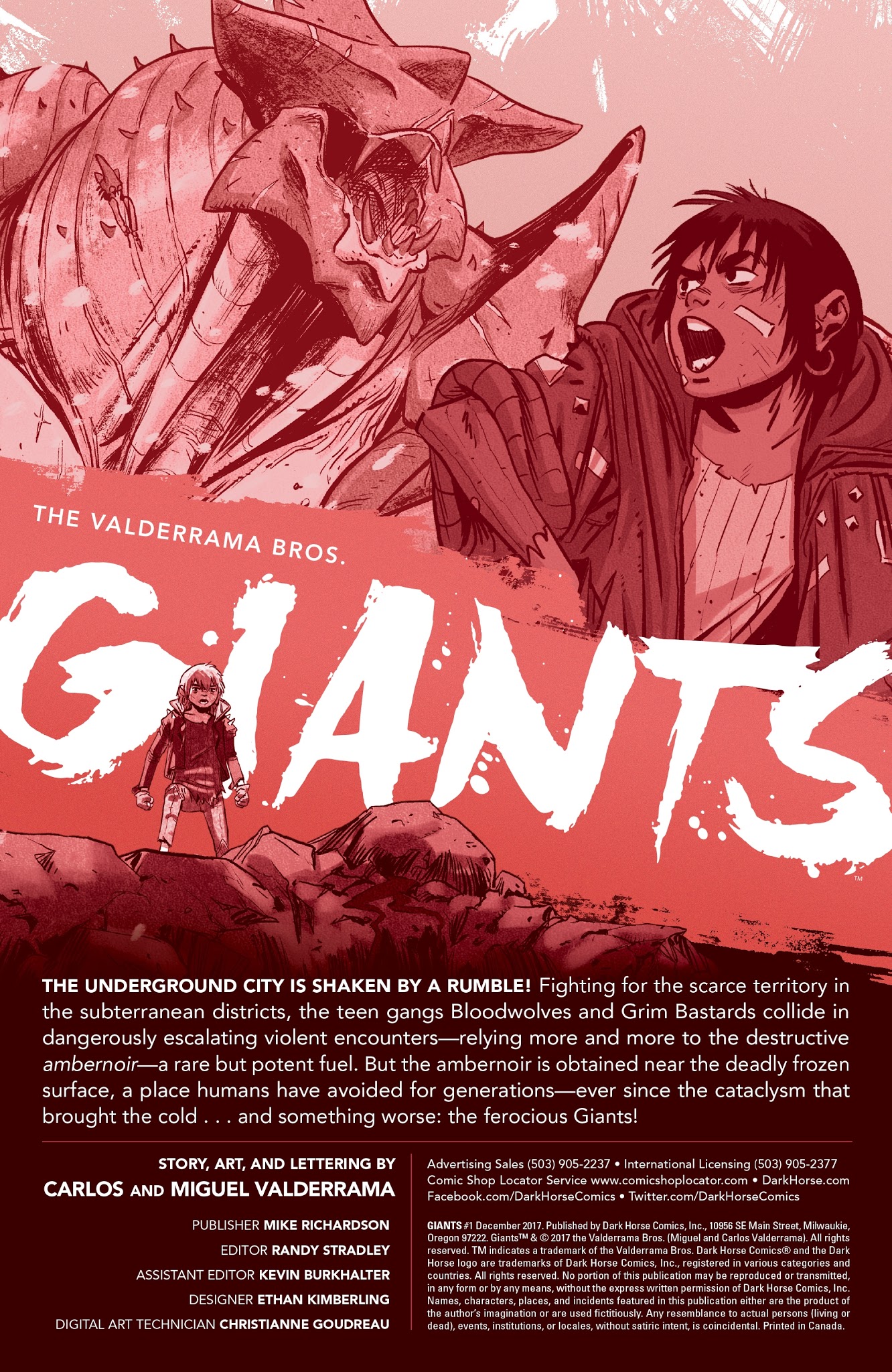 Read online Giants comic -  Issue #1 - 2