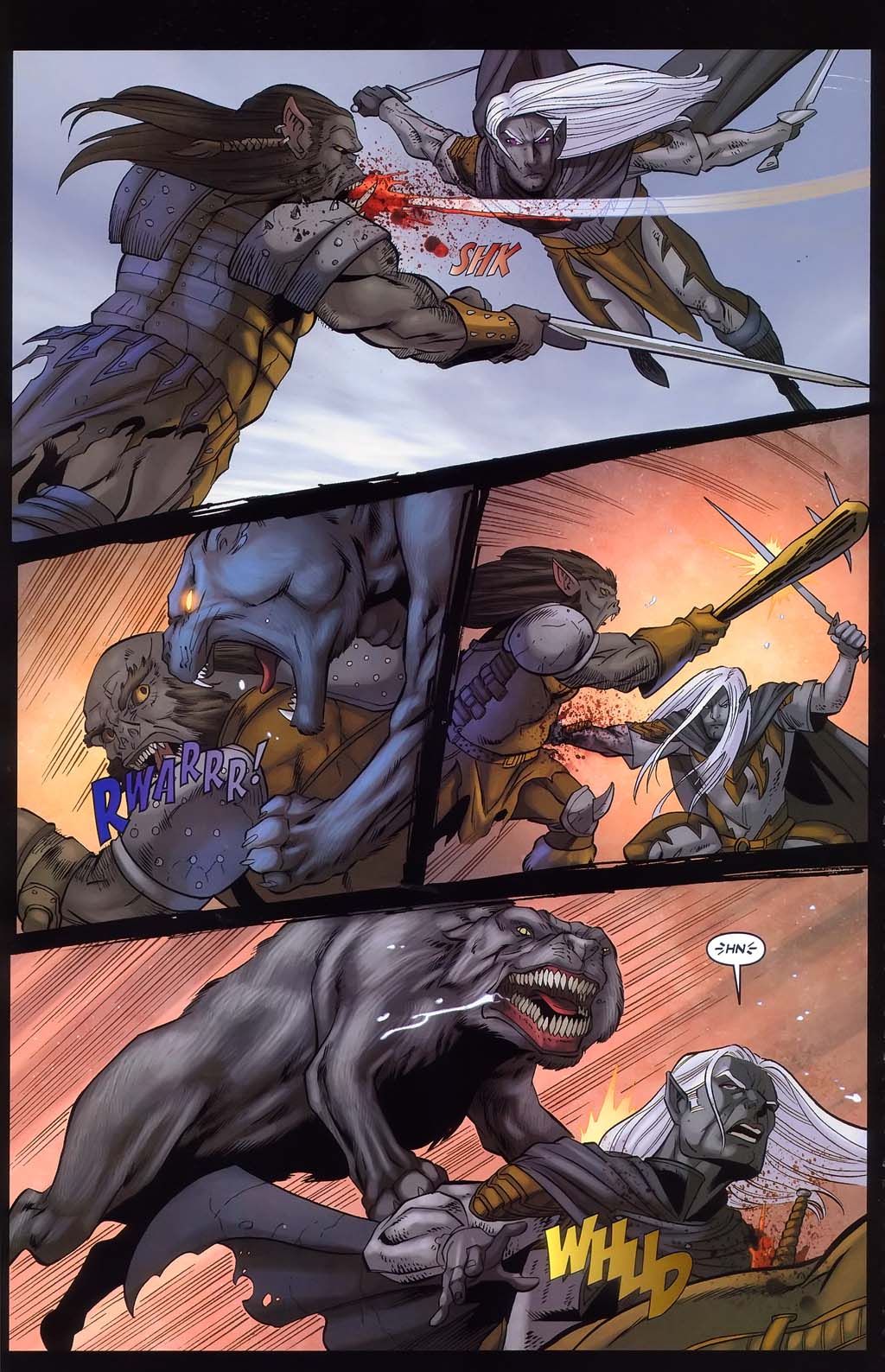 Read online Forgotten Realms: Sojourn comic -  Issue #2 - 23