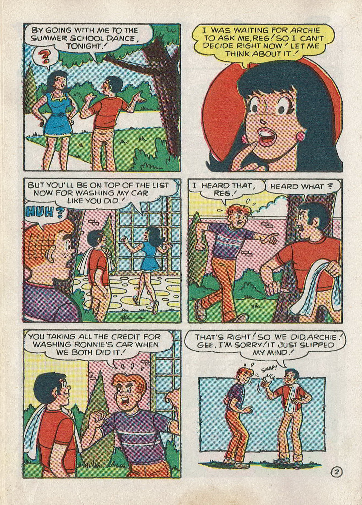 Read online Jughead Jones Comics Digest comic -  Issue #59 - 62