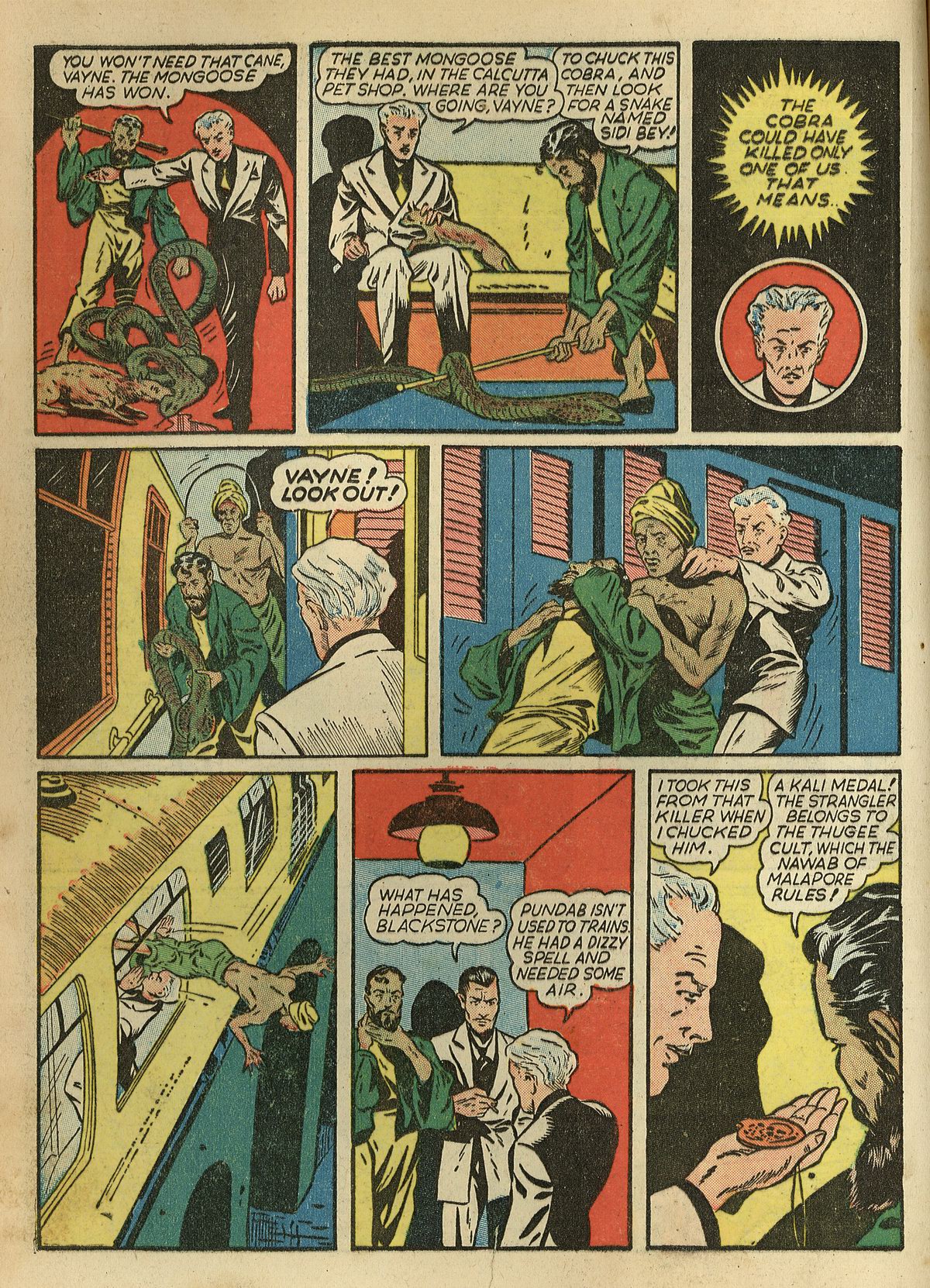 Read online Super-Magician Comics comic -  Issue #1 - 12