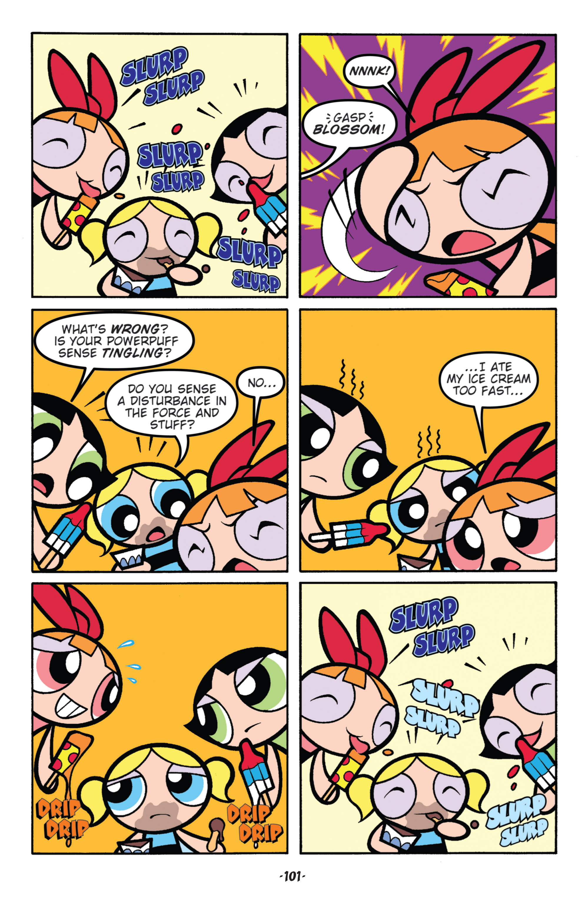 Read online Powerpuff Girls Classics comic -  Issue # TPB 1 - 101