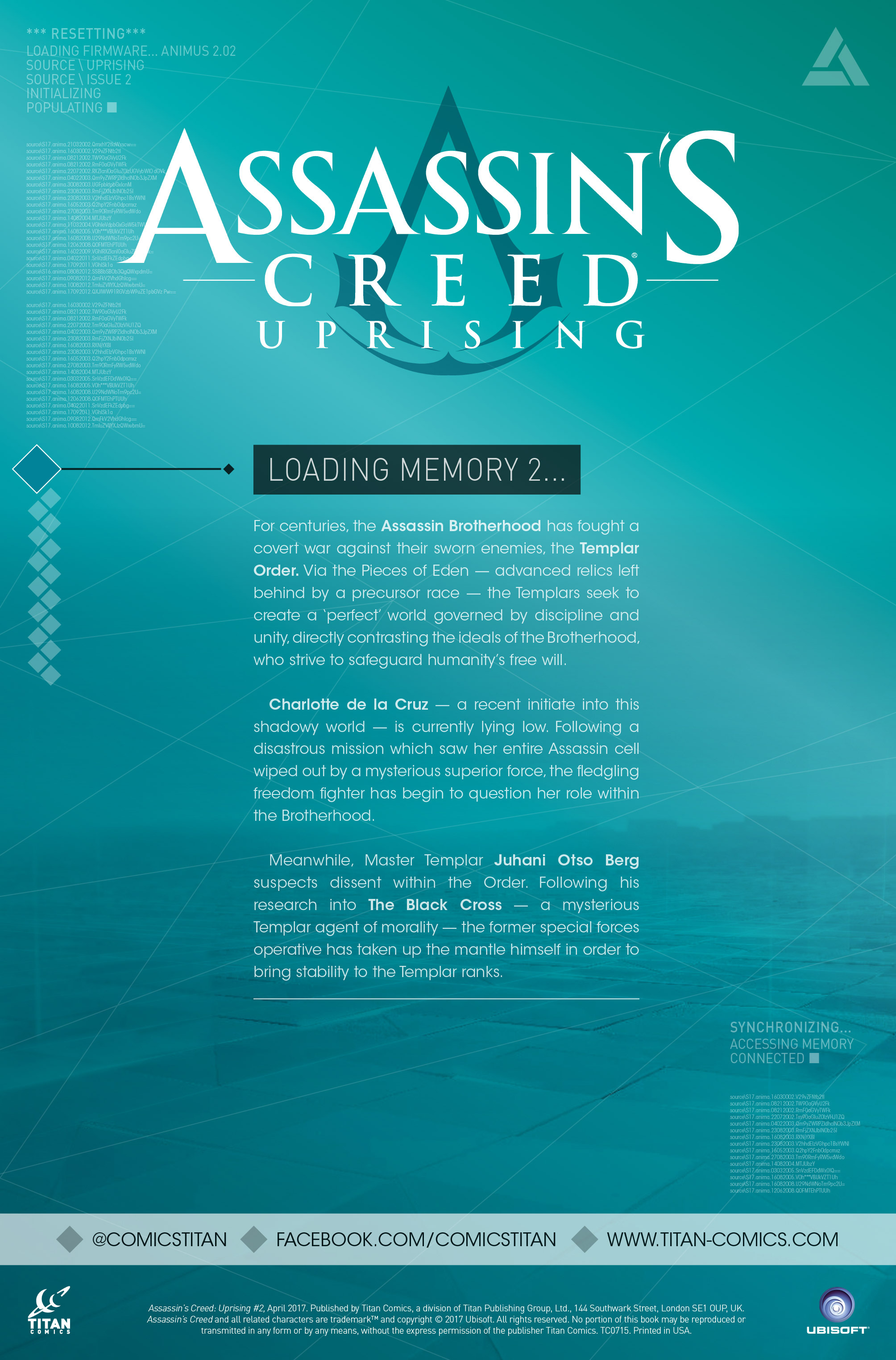 Read online Assassin's Creed: Uprising comic -  Issue #2 - 2