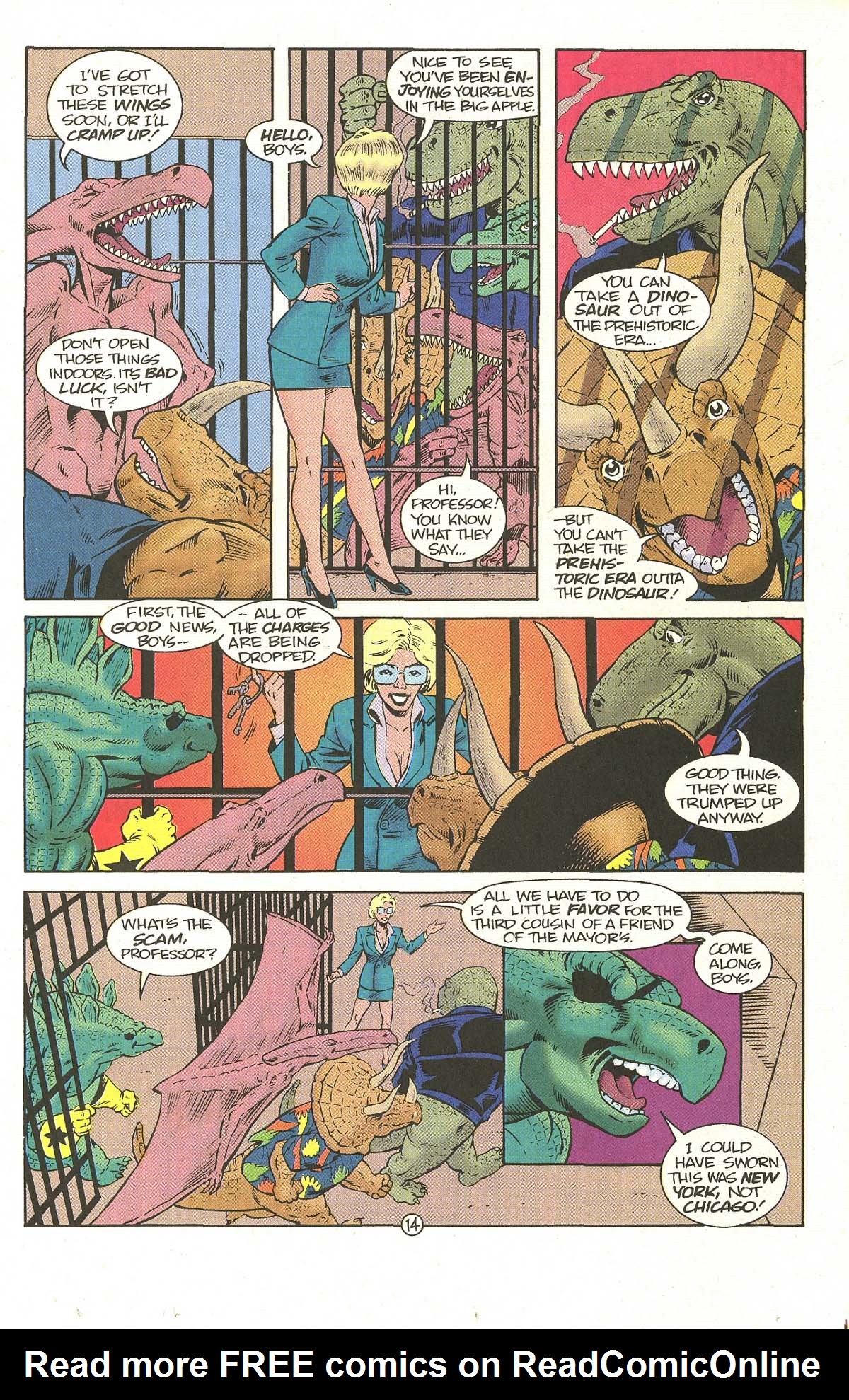 Read online Dinosaurs For Hire comic -  Issue #6 - 18