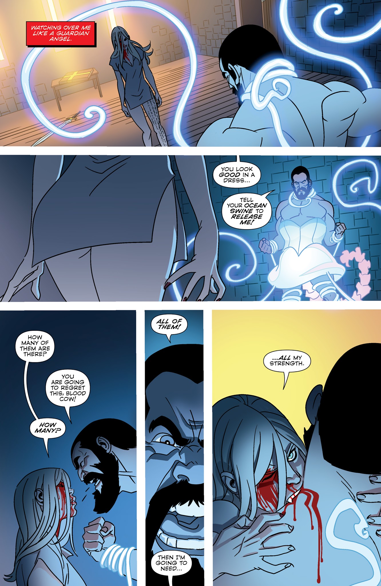 Read online Dark Fang comic -  Issue #5 - 6