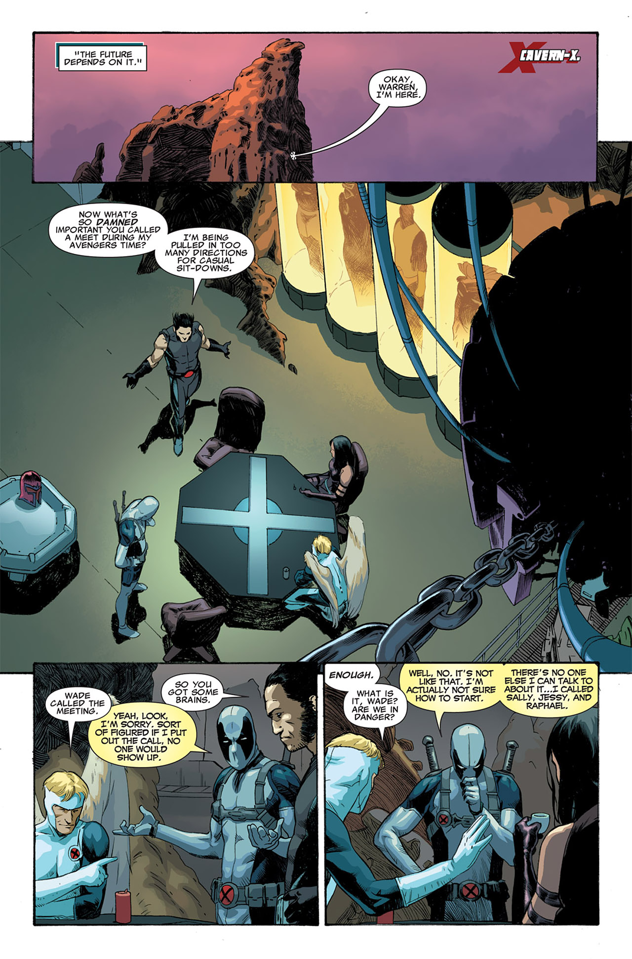 Read online Uncanny X-Force (2010) comic -  Issue #5 - 8