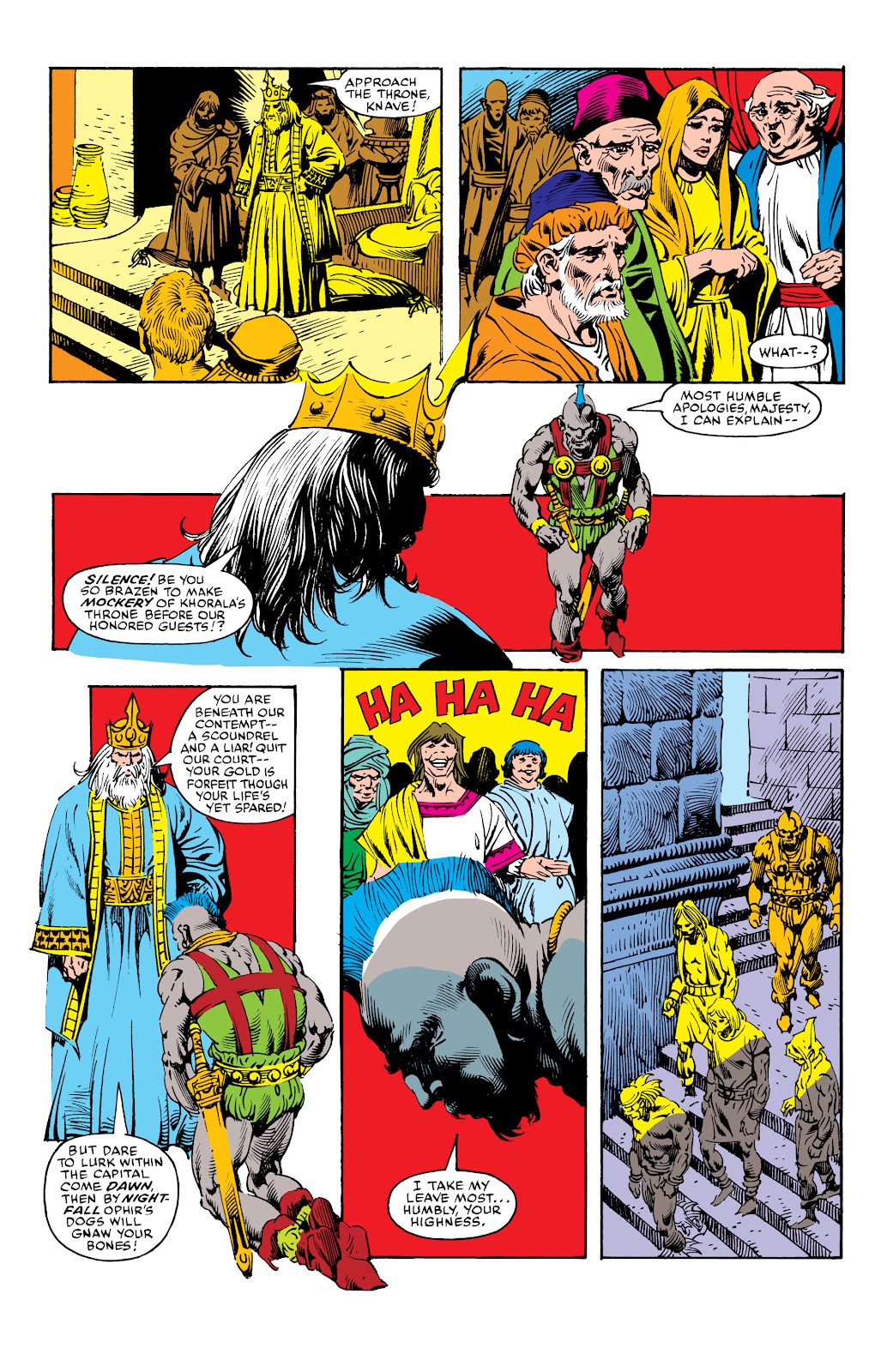Conan the King: The Original Marvel Years Omnibus issue TPB (Part 7) - Page 91