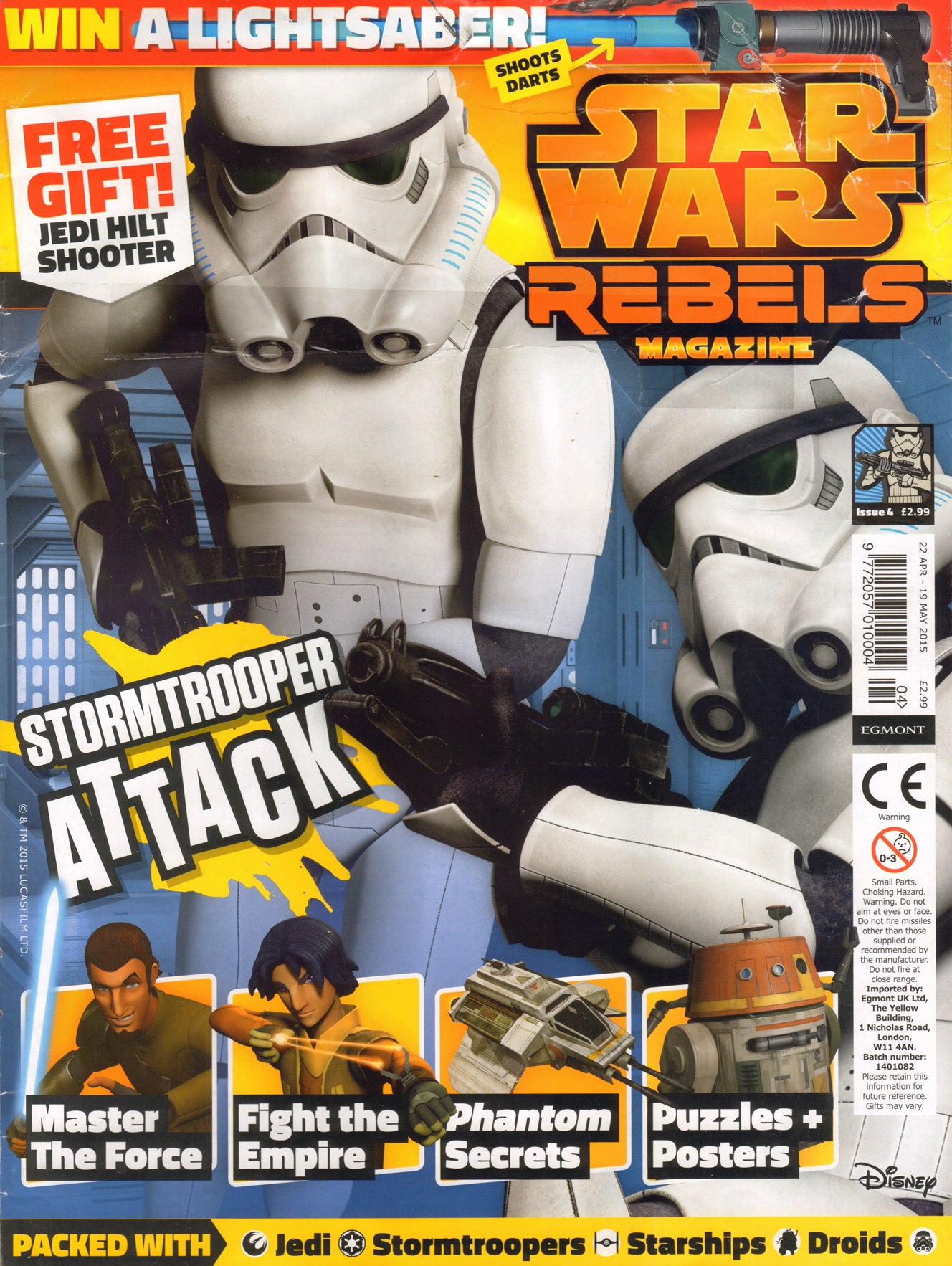 Read online Star Wars Rebels Magazine comic -  Issue #4 - 1