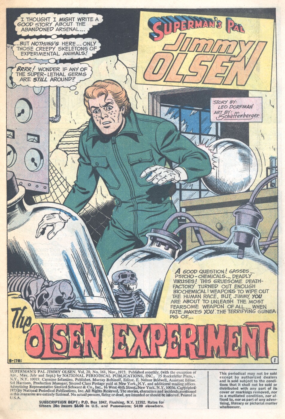 Read online Superman's Pal Jimmy Olsen comic -  Issue #161 - 2