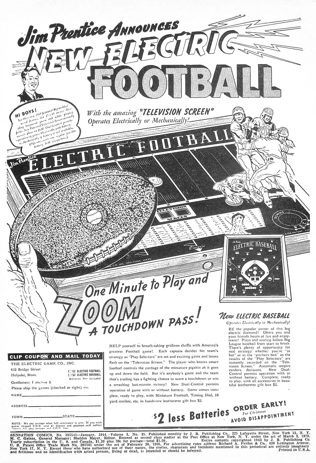 Read online Sensation (Mystery) Comics comic -  Issue #25 - 2