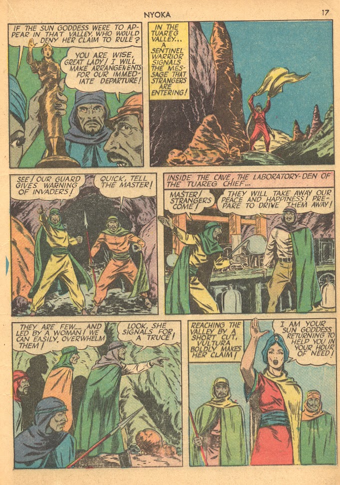 Read online Jungle Girl (1942) comic -  Issue #1 - 17