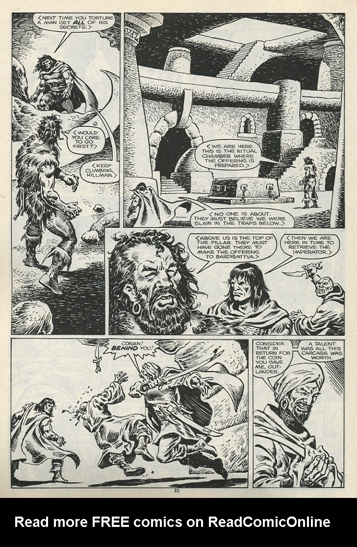 The Savage Sword Of Conan issue 178 - Page 34