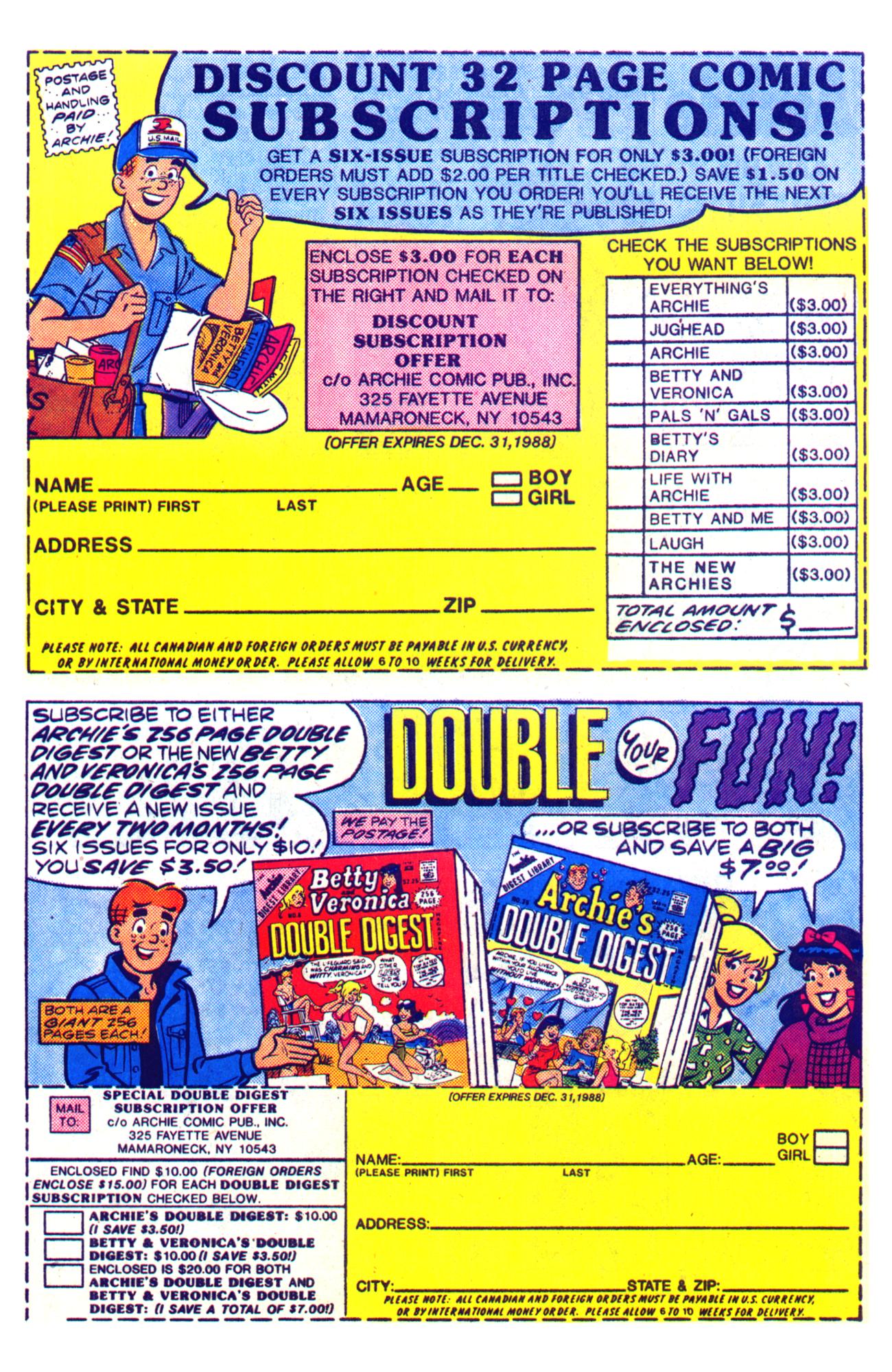 Read online Archie Giant Series Magazine comic -  Issue #584 - 10