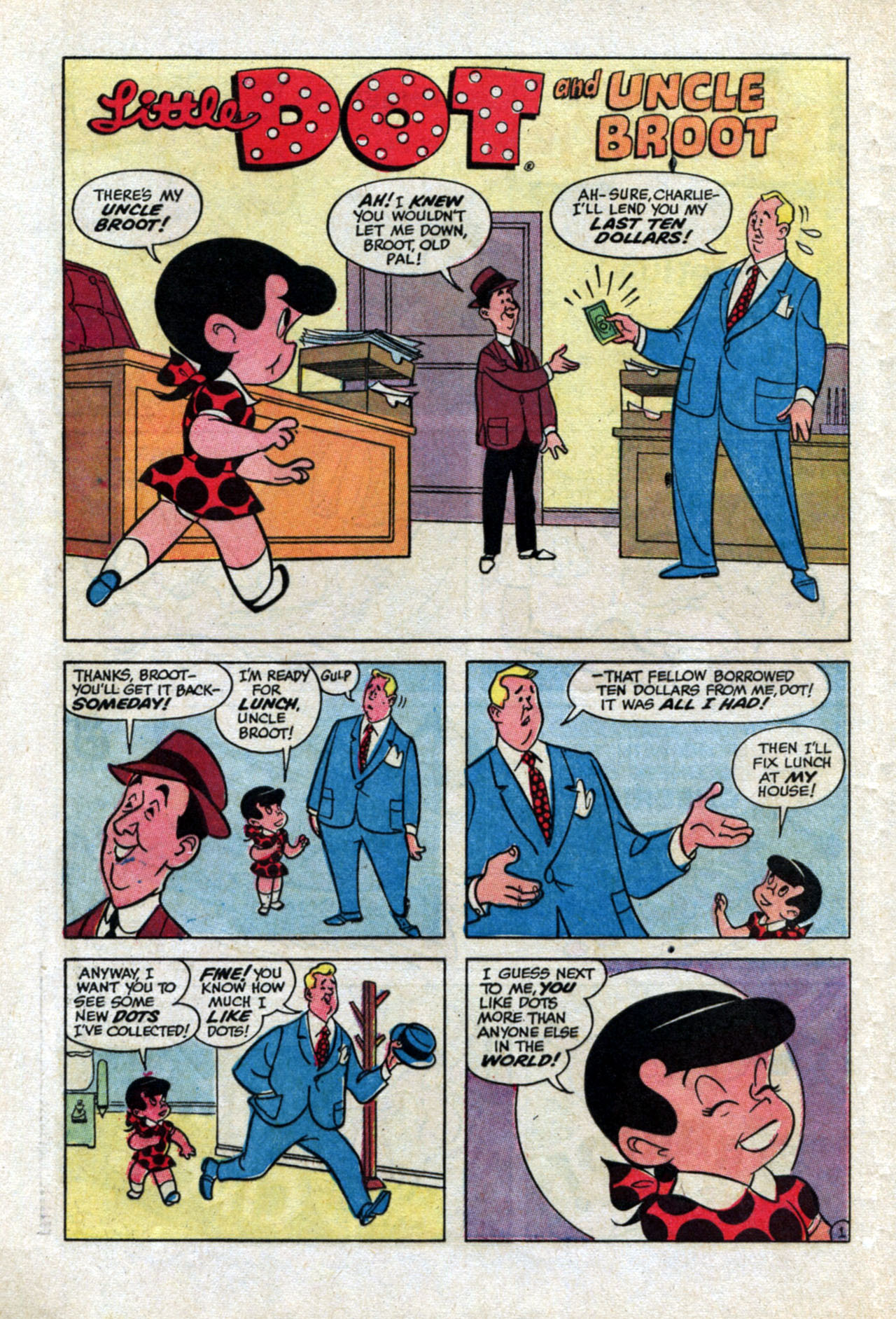Read online Little Dot (1953) comic -  Issue #96 - 12