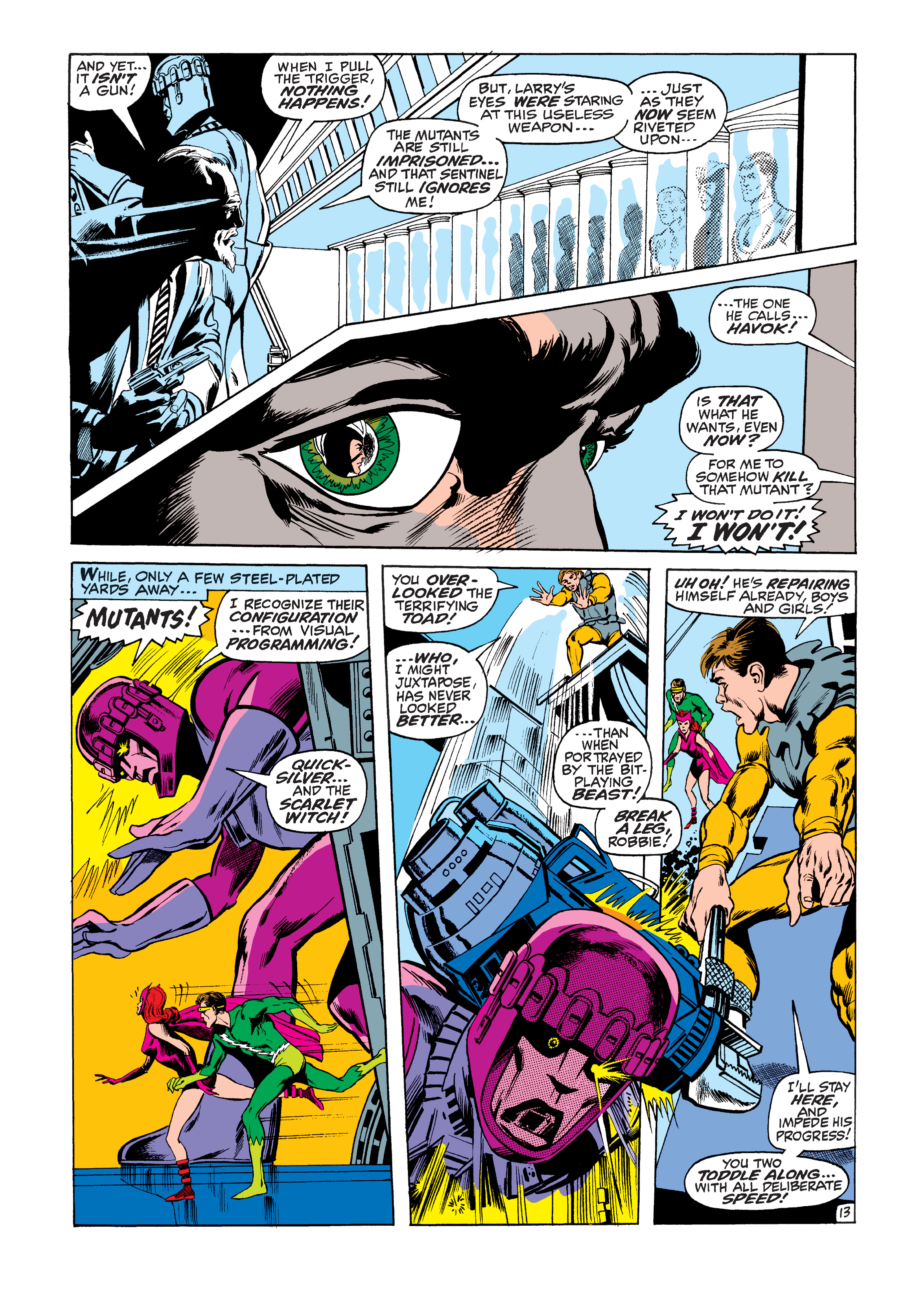Read online X-Men by Roy Thomas & Neal Adams Gallery Edition comic -  Issue # TPB (Part 1) - 69