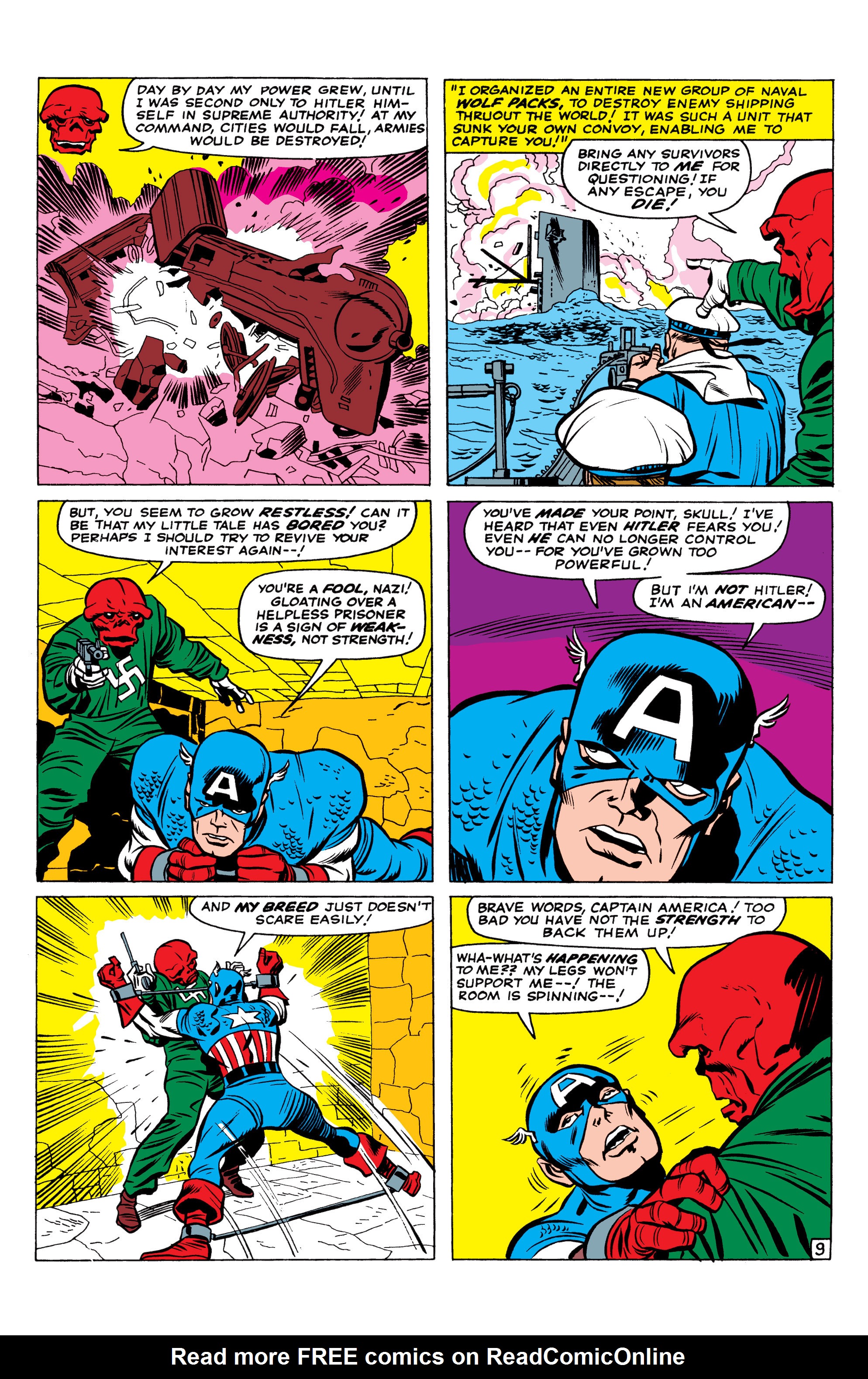 Read online Marvel Masterworks: Captain America comic -  Issue # TPB 1 (Part 1) - 92