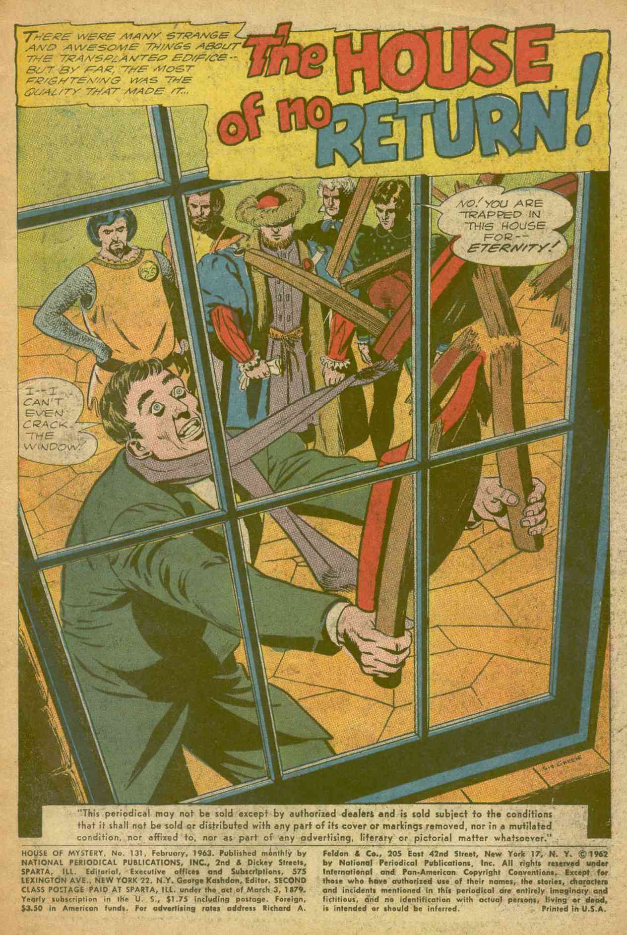 Read online House of Mystery (1951) comic -  Issue #131 - 3
