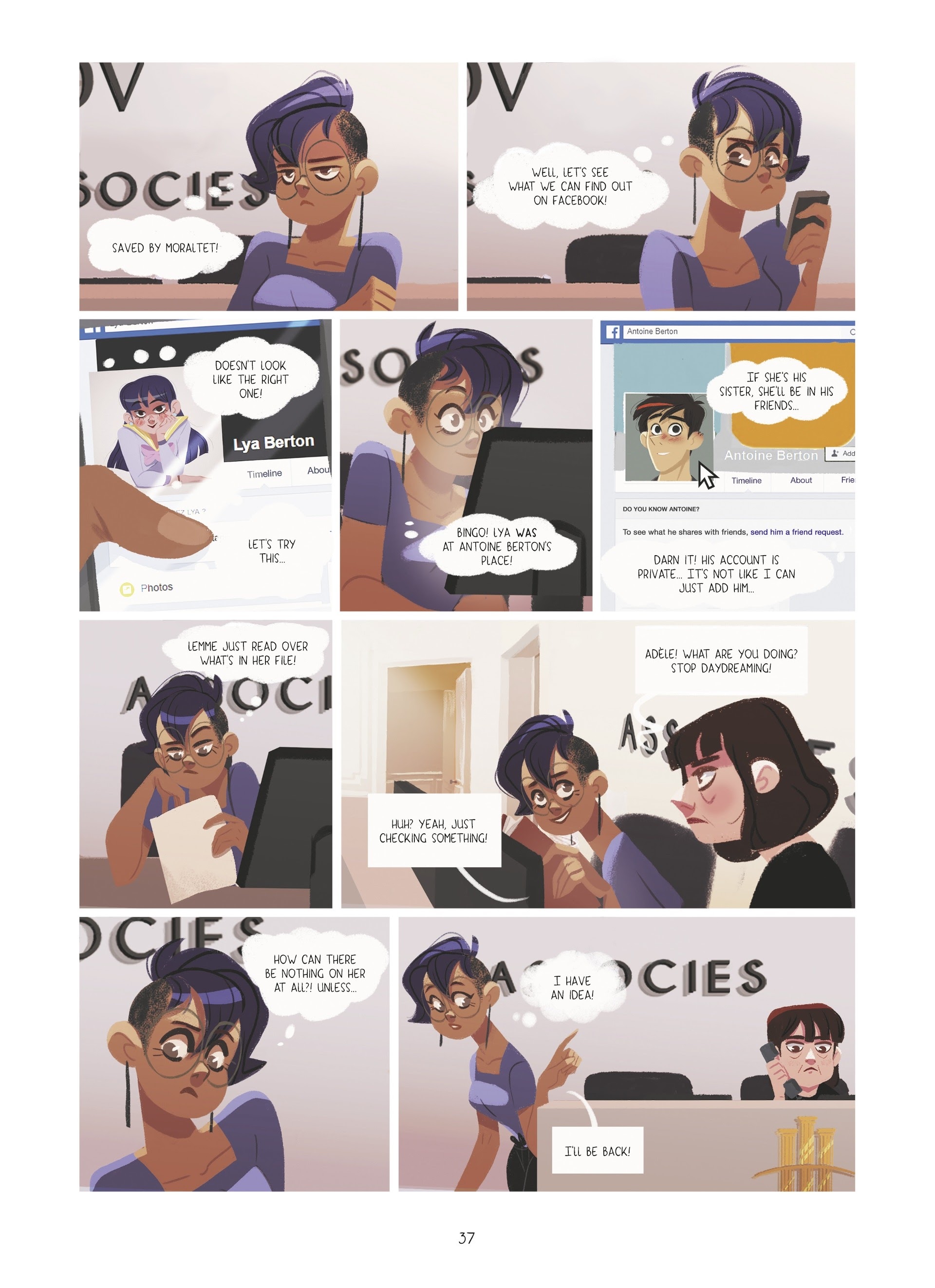 Read online Through Lya's Eyes comic -  Issue #1 - 37