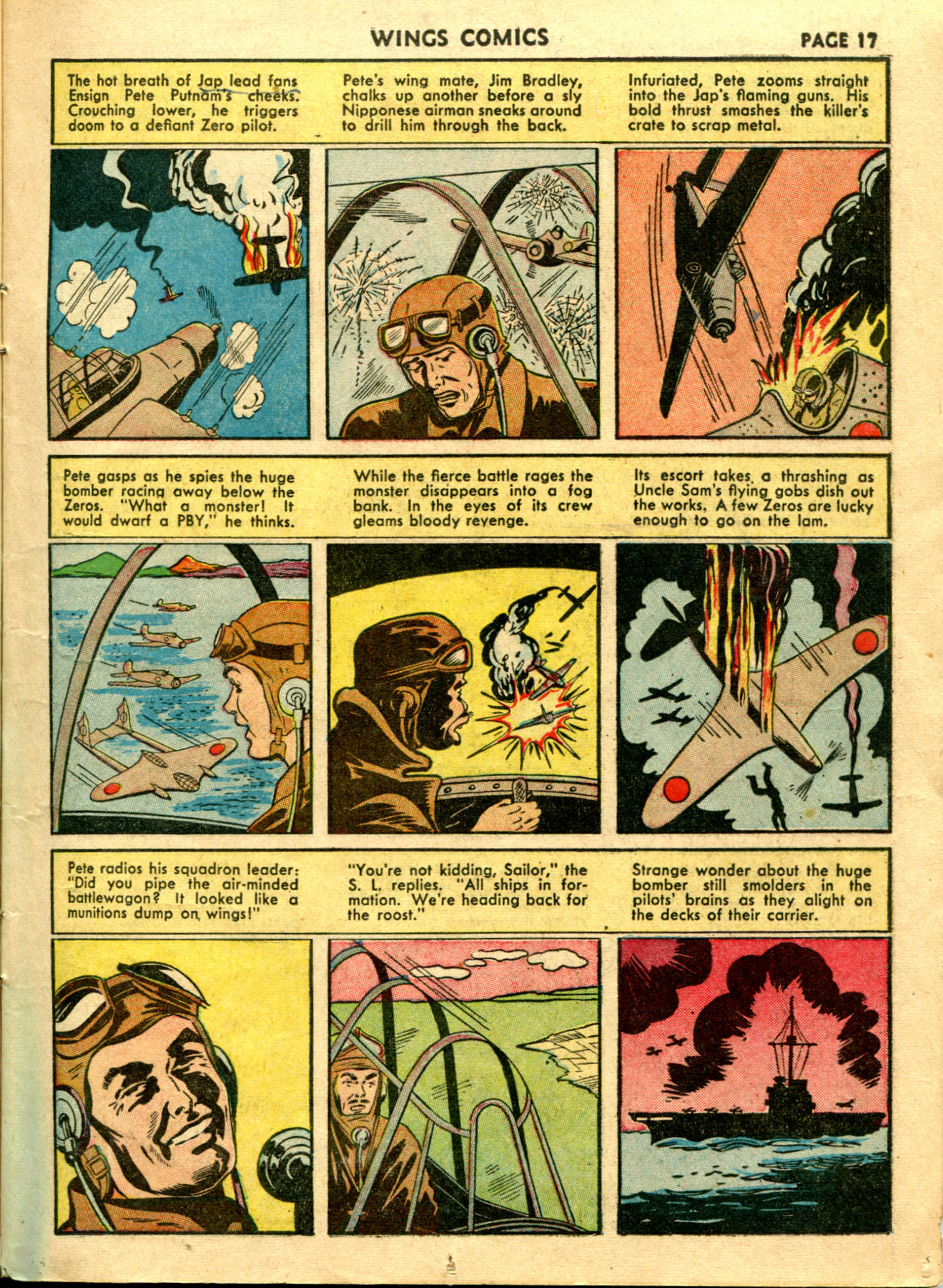 Read online Wings Comics comic -  Issue #25 - 19
