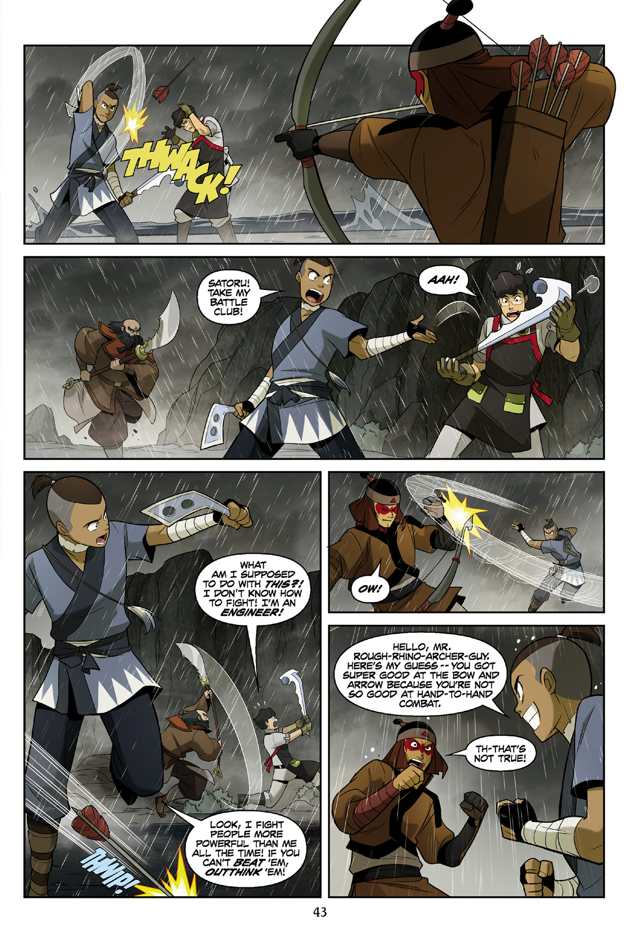Read online Nickelodeon Avatar: The Last Airbender - The Rift comic -  Issue # Part 3 - 44