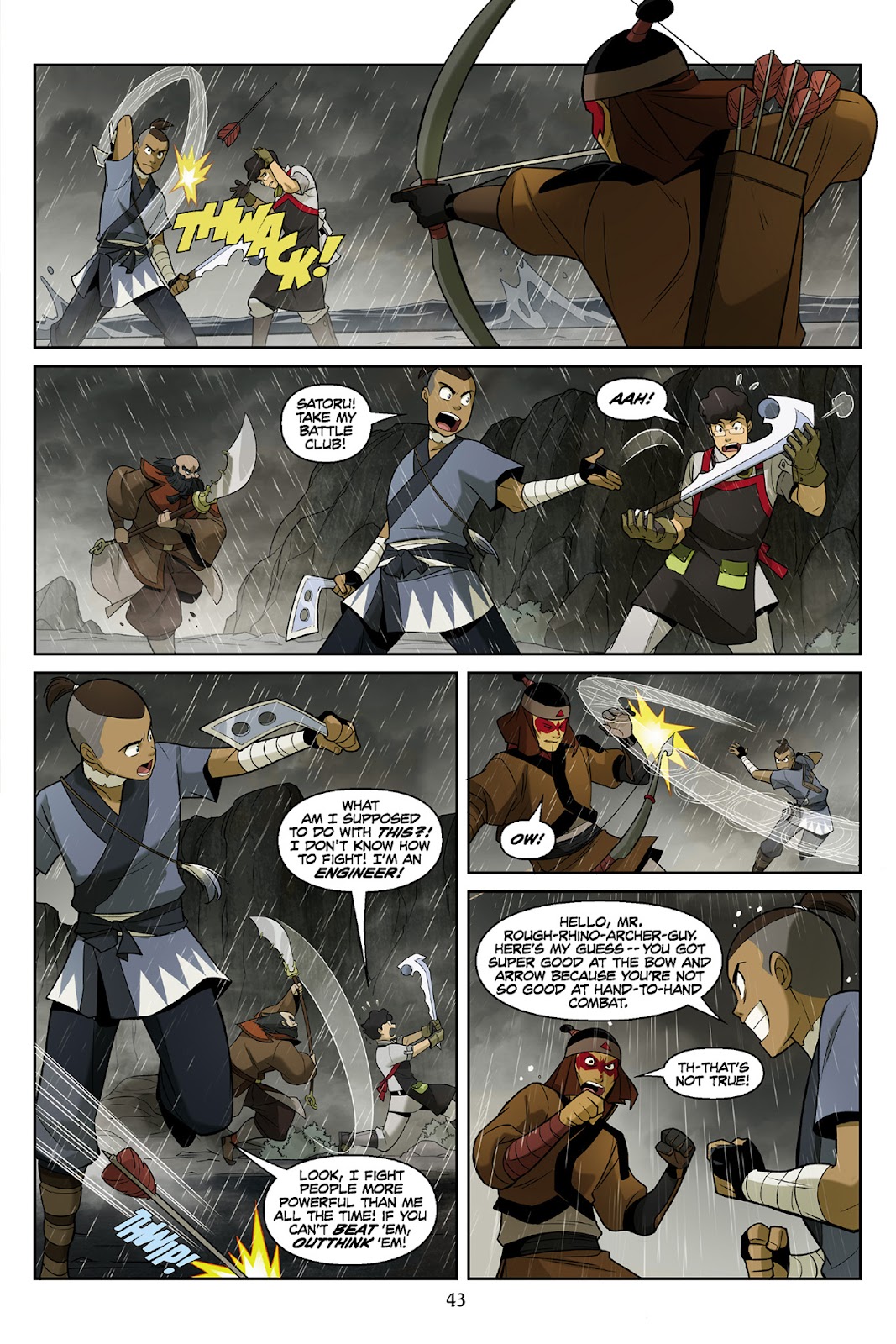 Nickelodeon Avatar: The Last Airbender - The Rift issue Part 3 - Page 44