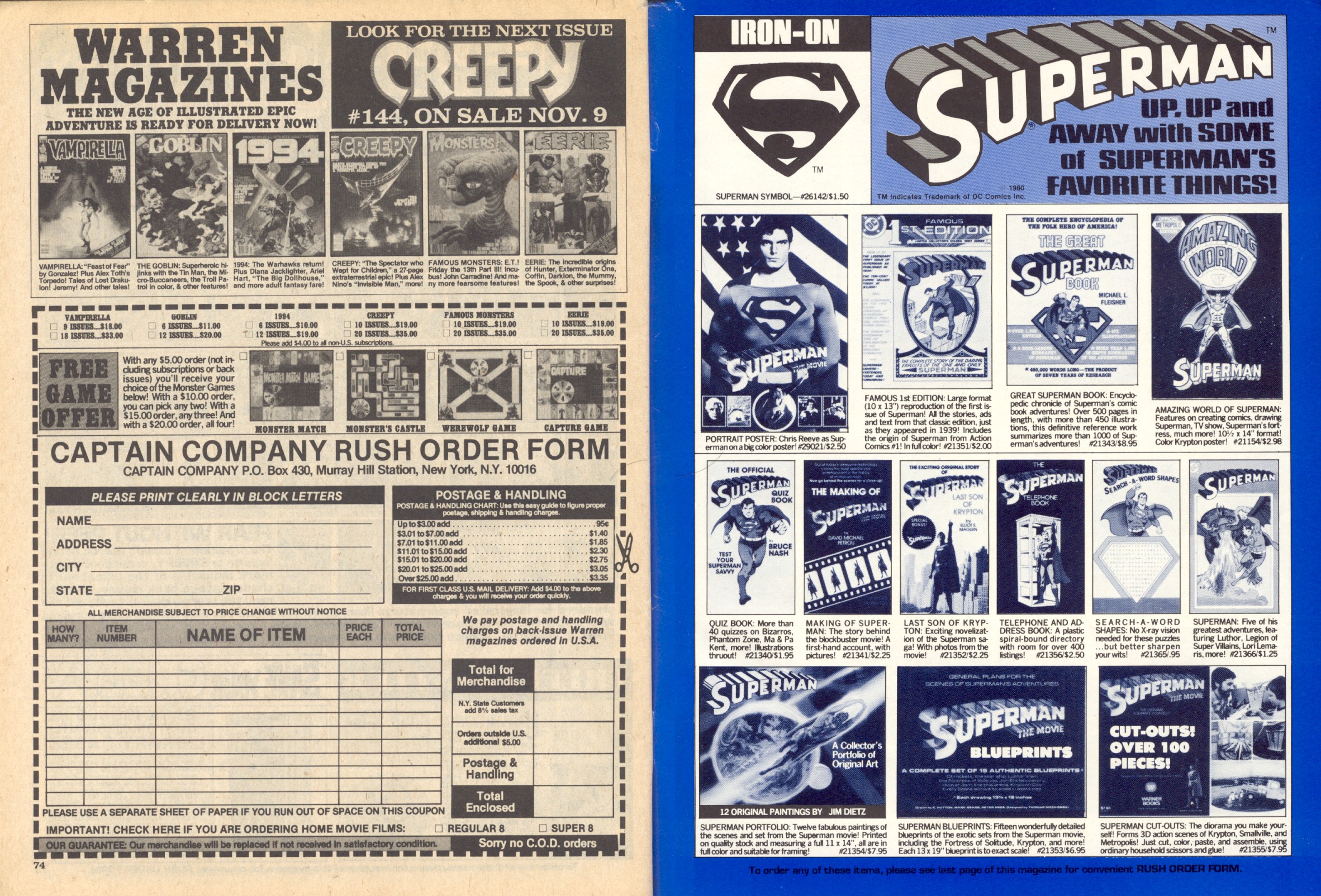 Read online Creepy (1964) comic -  Issue #143 - 70