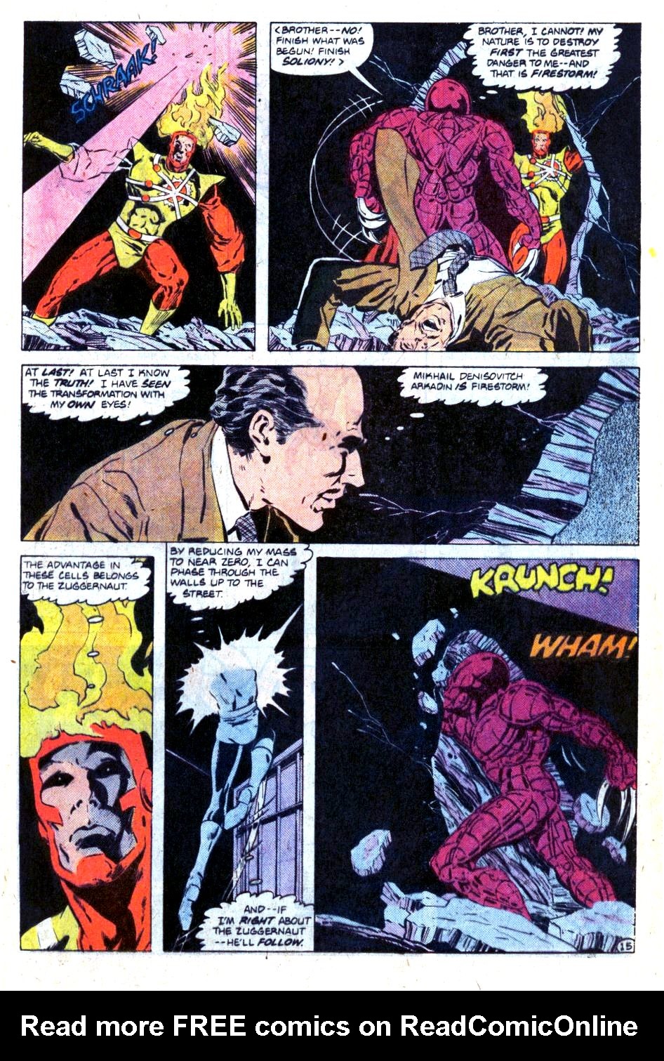 Read online Firestorm, the Nuclear Man comic -  Issue #72 - 16