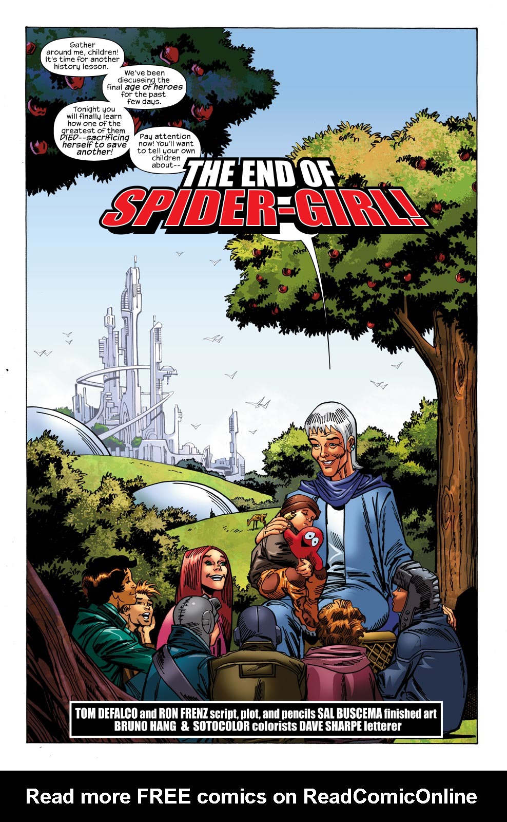 Read online Spider-Girl: The End! comic -  Issue # Full - 2