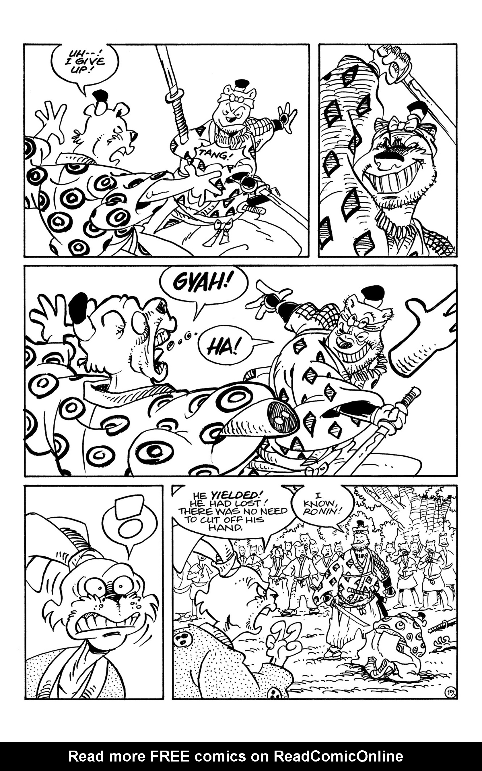 Read online Usagi Yojimbo (1996) comic -  Issue #148 - 17