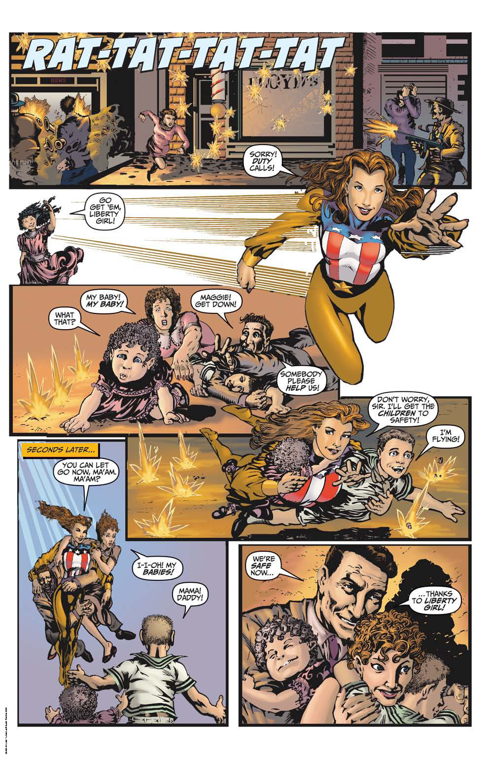 Read online Liberty Comics comic -  Issue #0 - 10