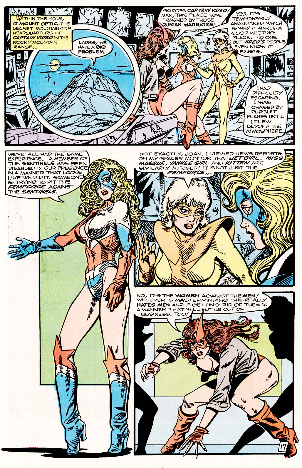 Read online Femforce comic -  Issue #73 - 21