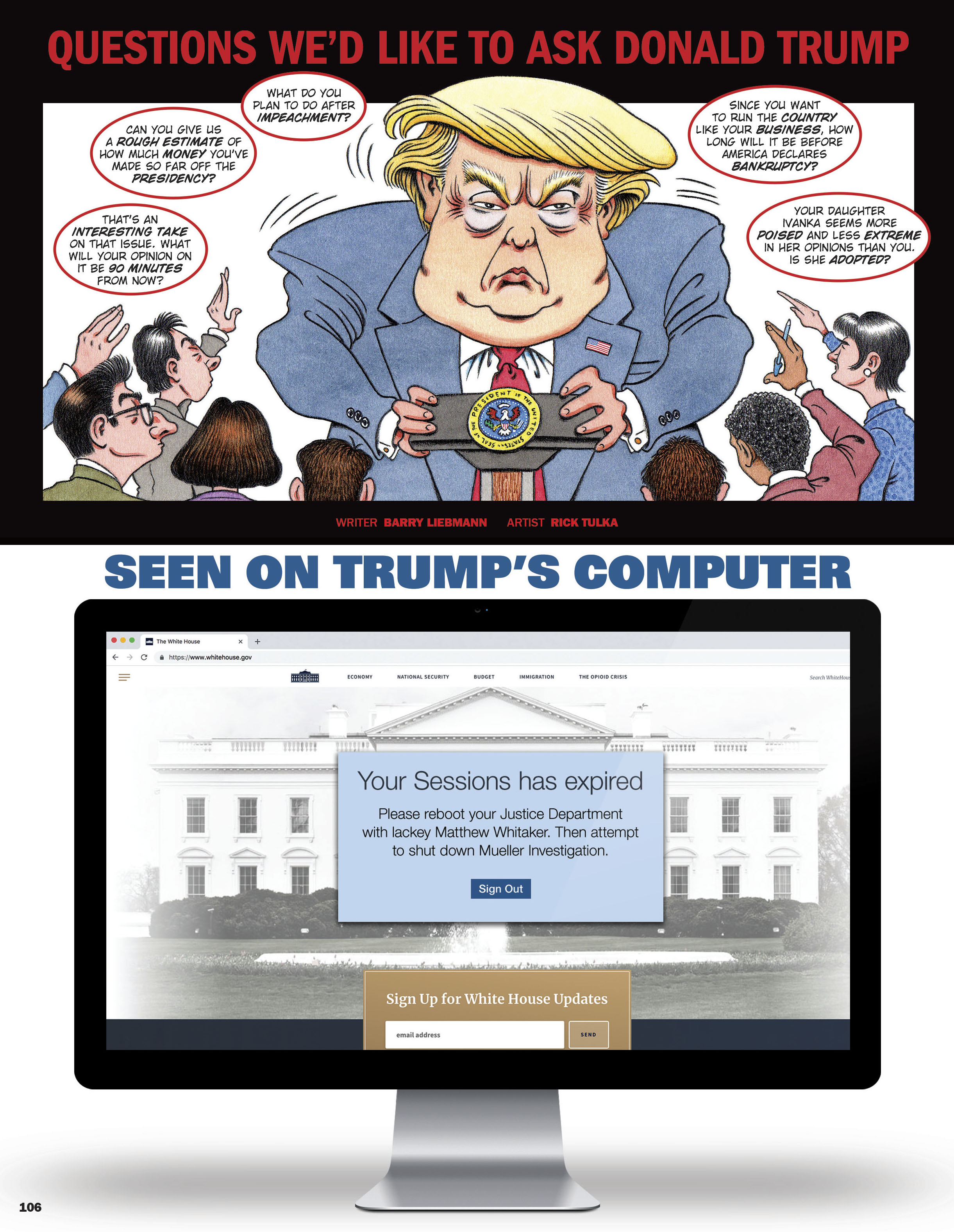 Read online MAD About the Trump Era comic -  Issue # TPB - 100