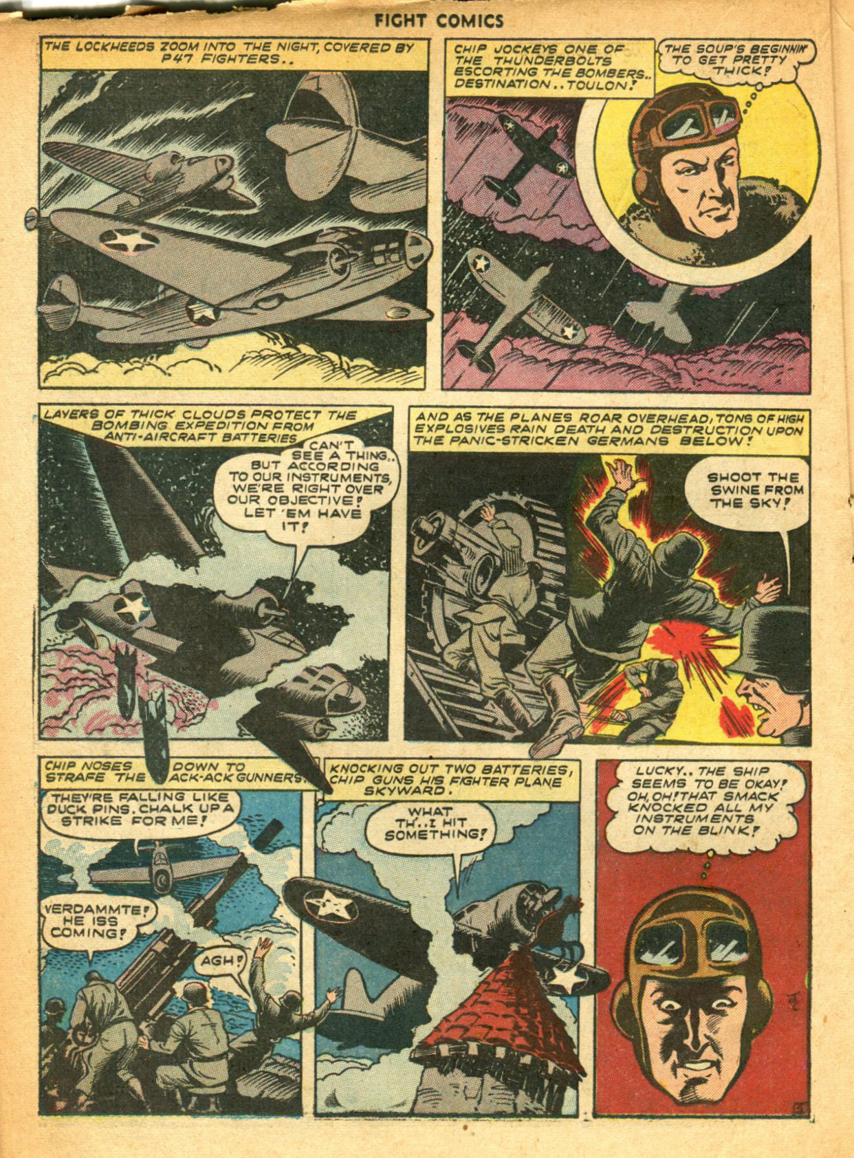 Read online Fight Comics comic -  Issue #28 - 38