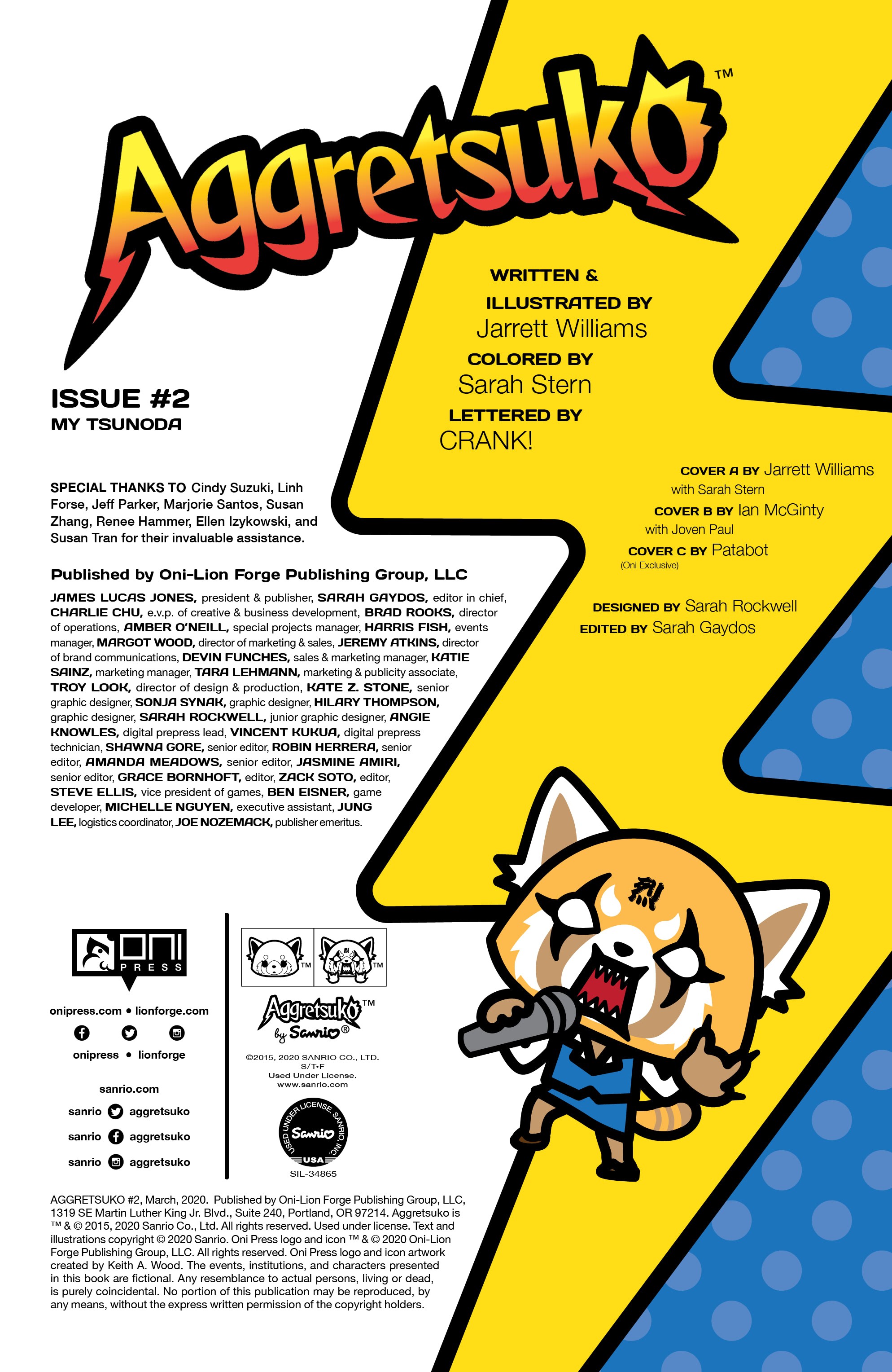 Read online Aggretsuko comic -  Issue #2 - 2