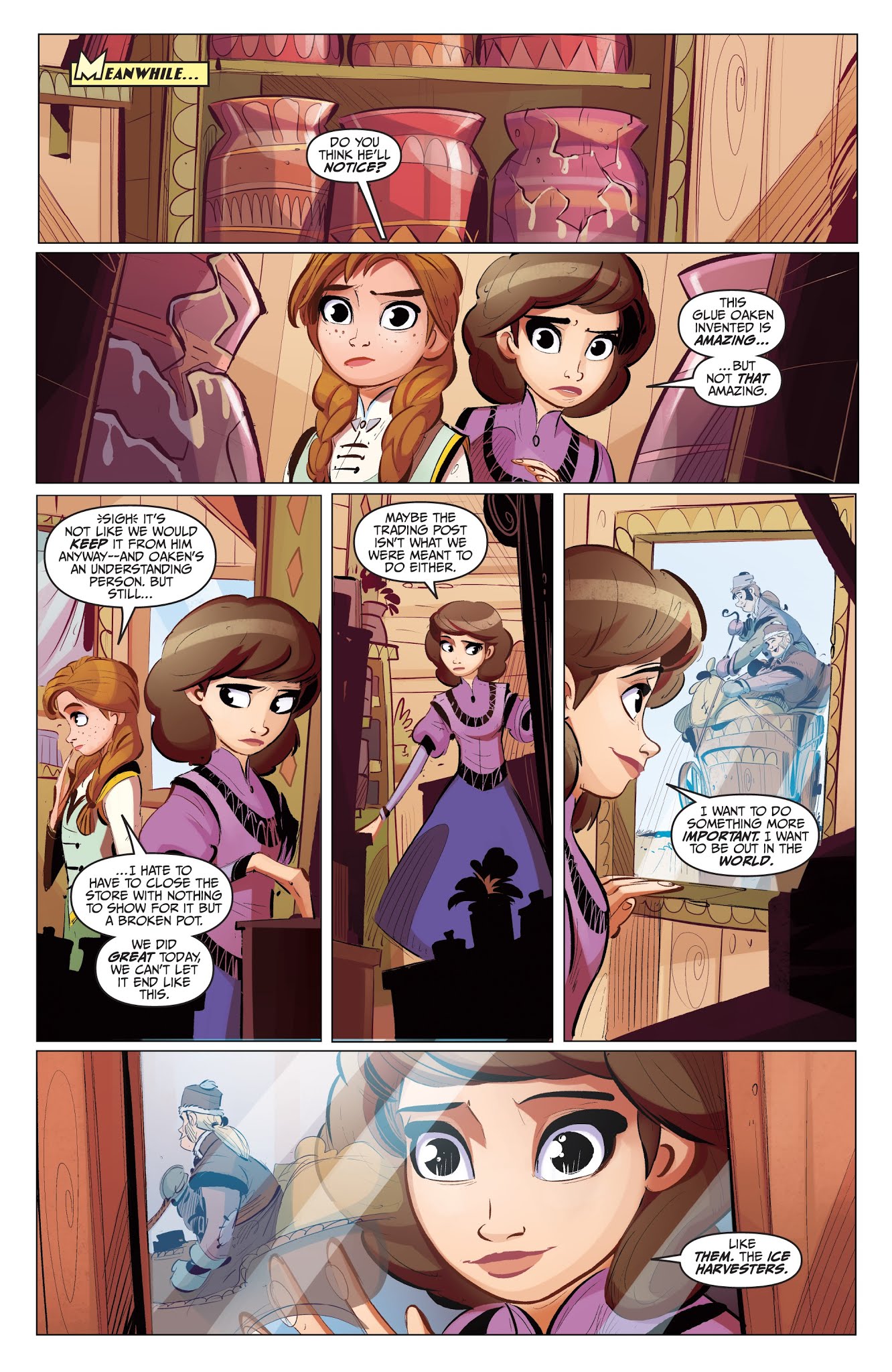 Read online Disney Frozen: Breaking Boundaries comic -  Issue #2 - 22