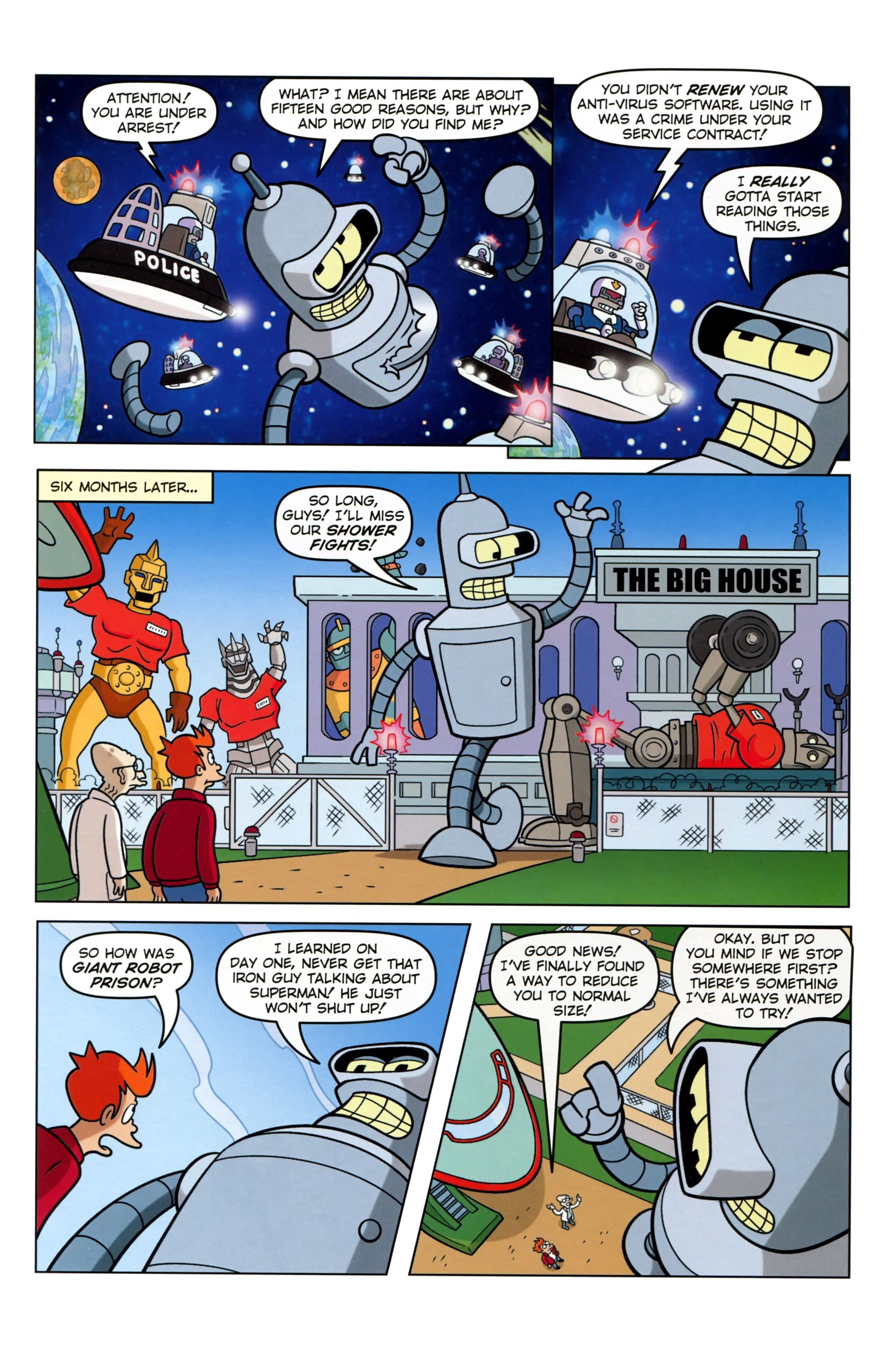 Read online Futurama Comics comic -  Issue #75 - 22