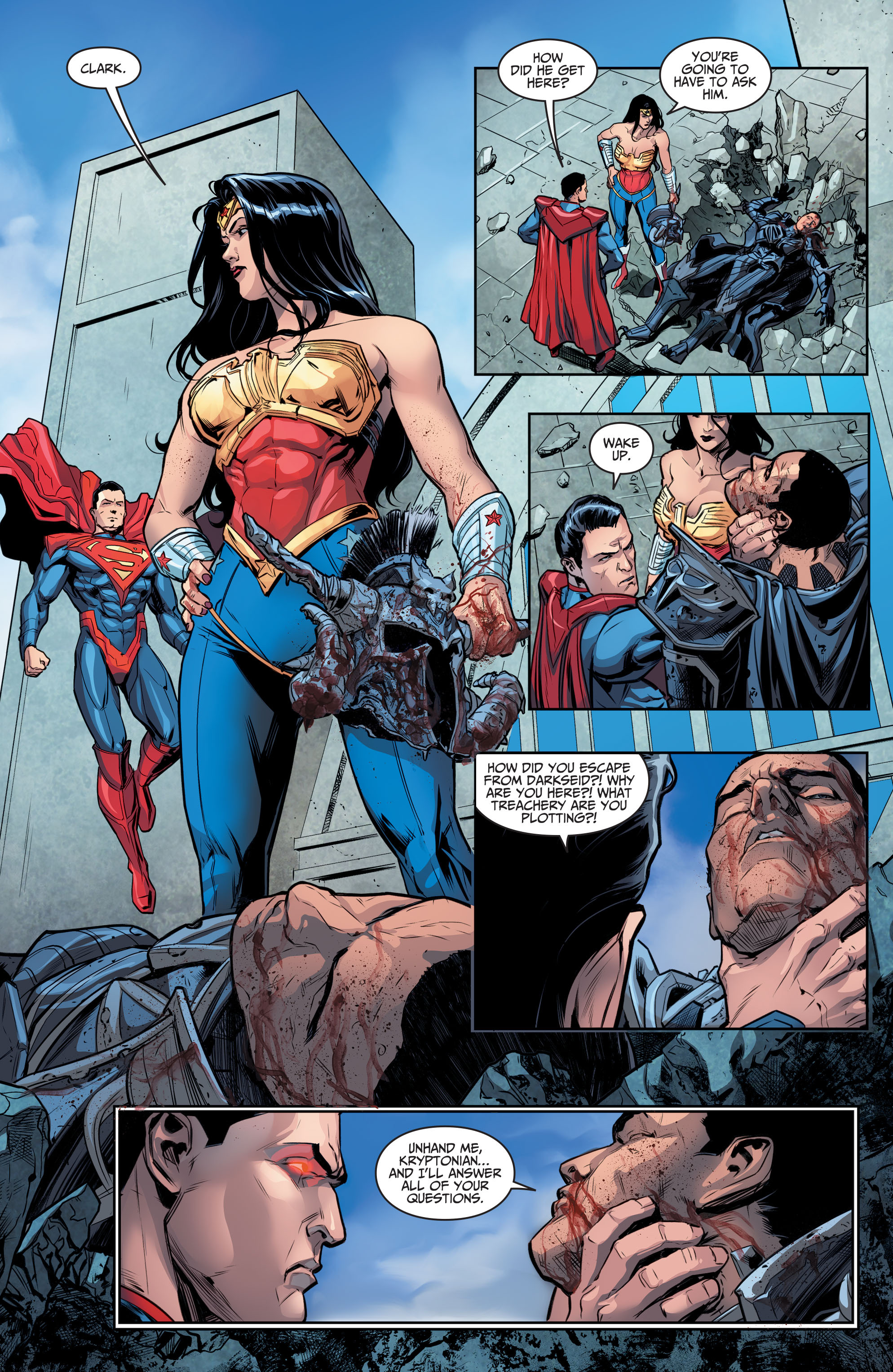 Read online Injustice: Gods Among Us: Year Five comic -  Issue # Annual 1 - 23