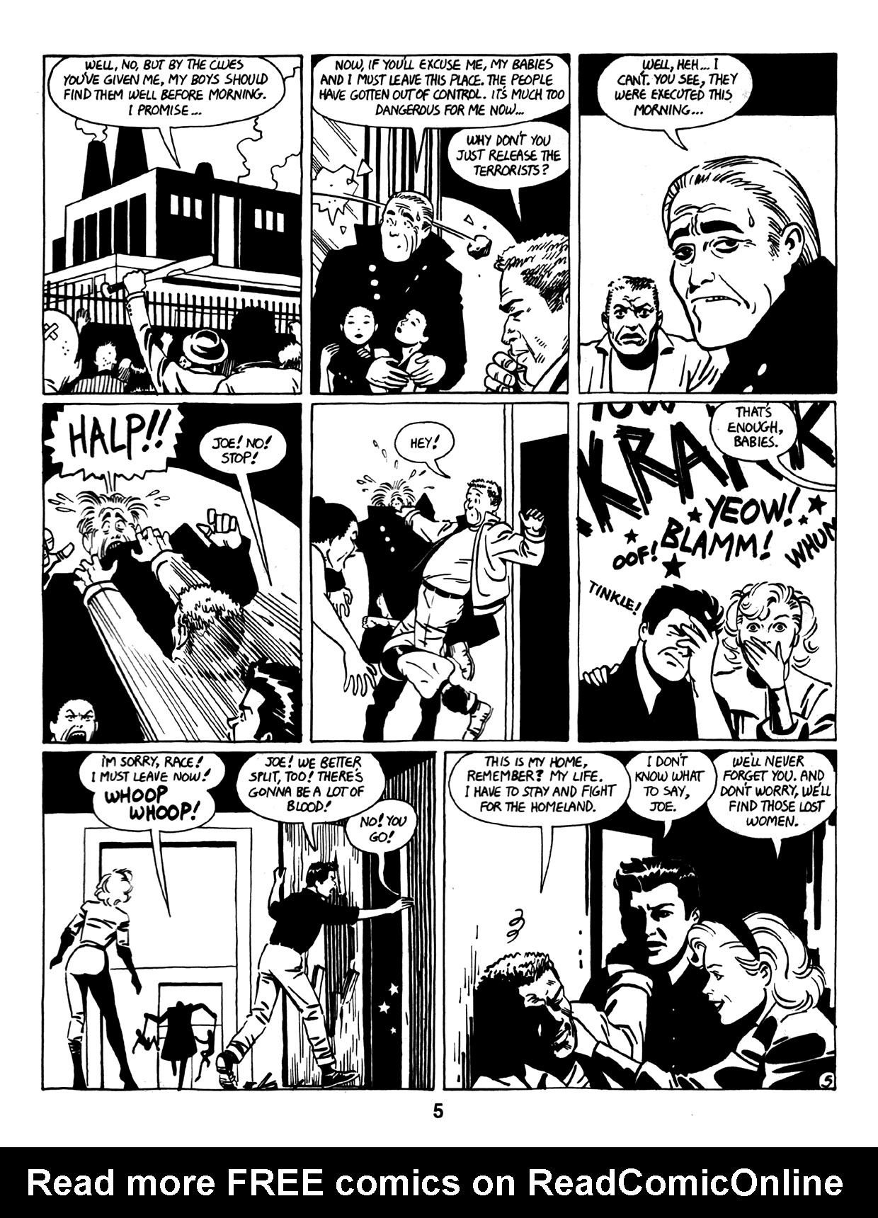 Read online Love and Rockets (1982) comic -  Issue #11 - 7