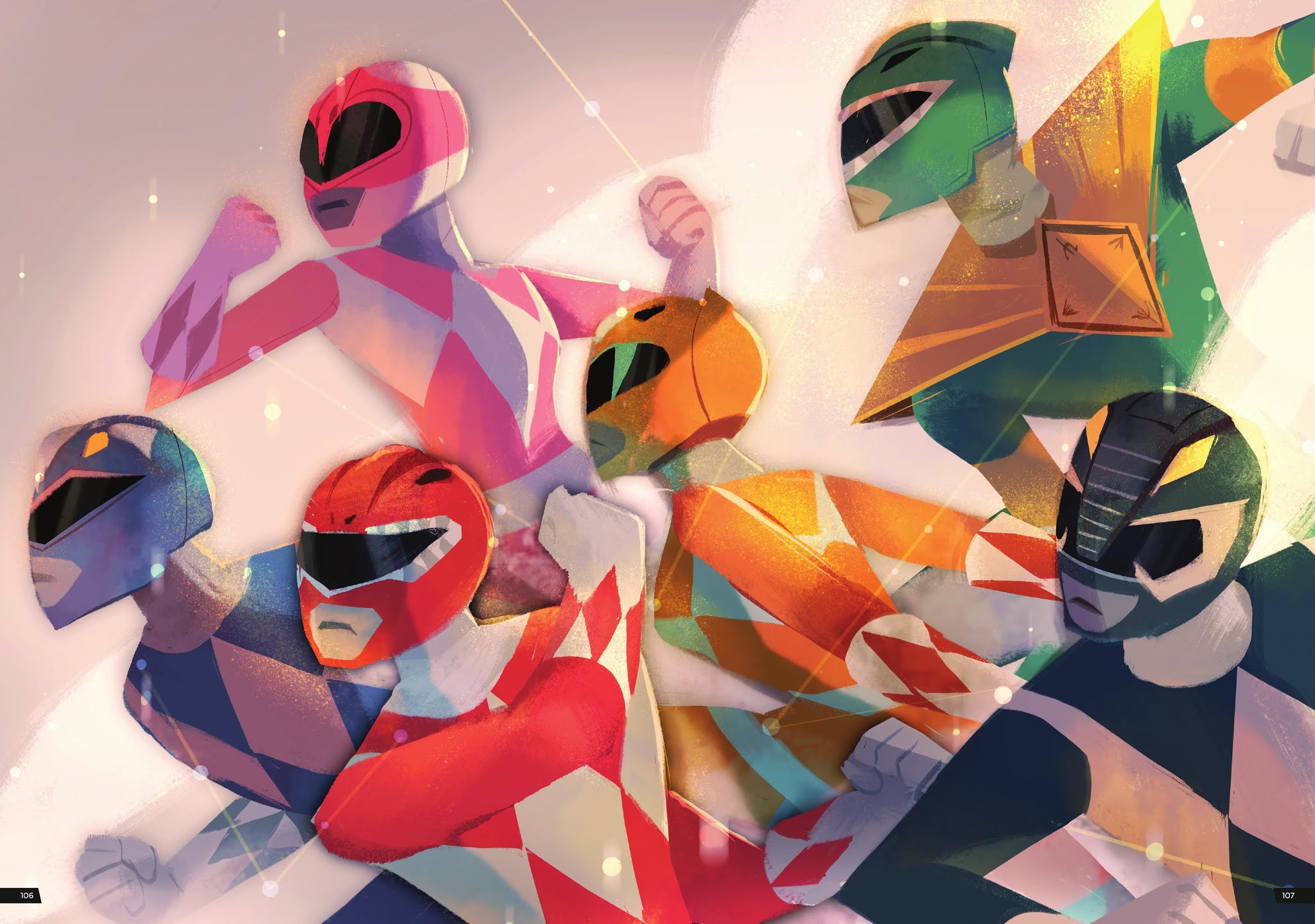 Read online Saban's Power Rangers Artist Tribute comic -  Issue # TPB - 97