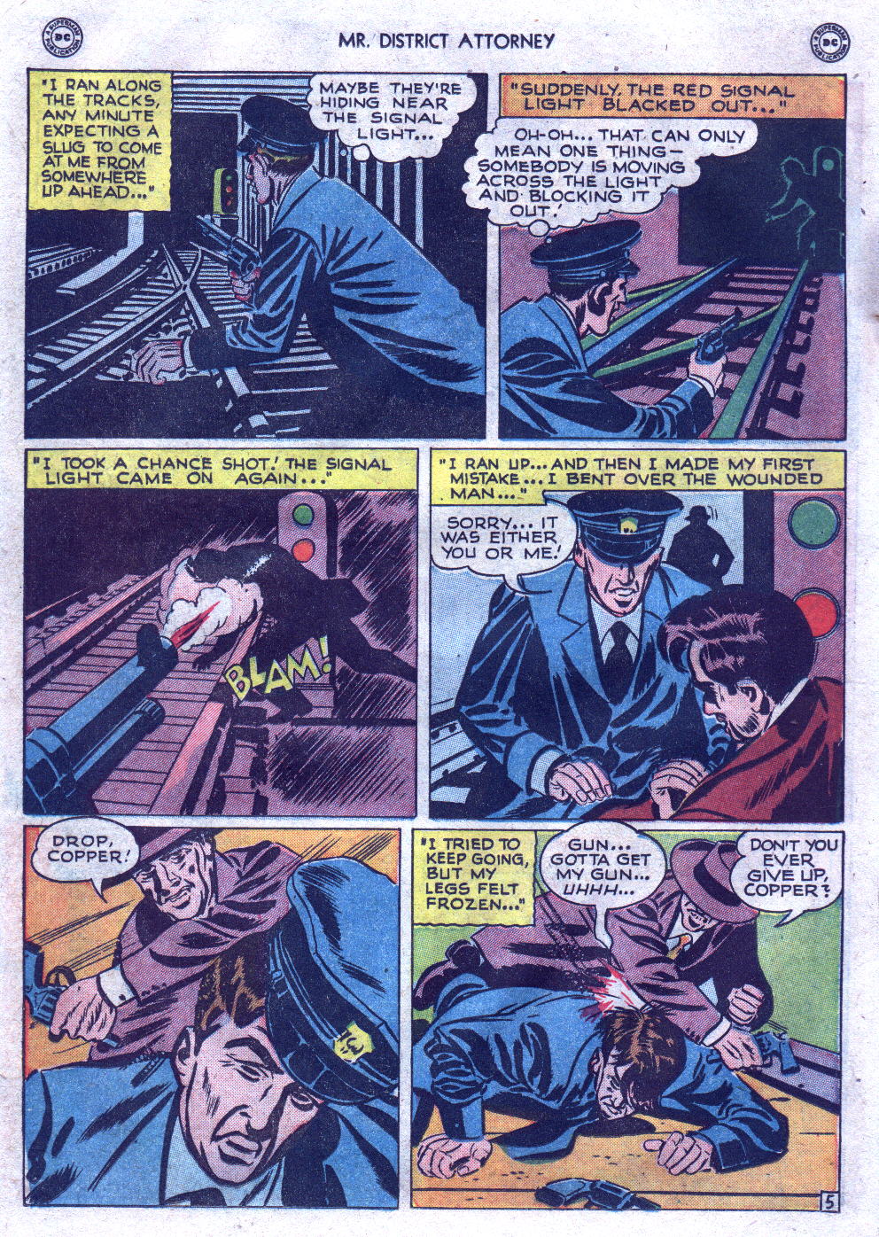 Read online Mr. District Attorney comic -  Issue #5 - 26