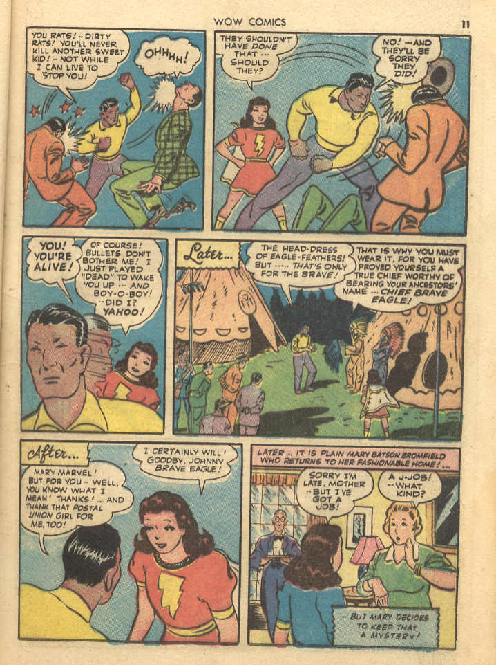 Read online Wow Comics comic -  Issue #11 - 11