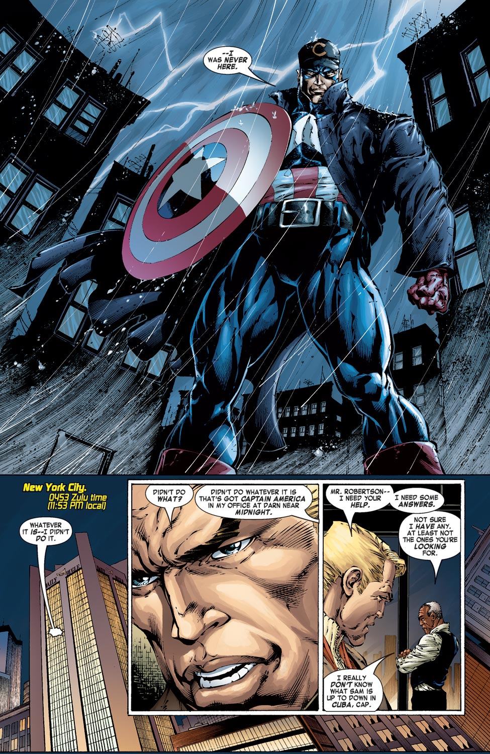 Read online Captain America & the Falcon comic -  Issue #1 - 4