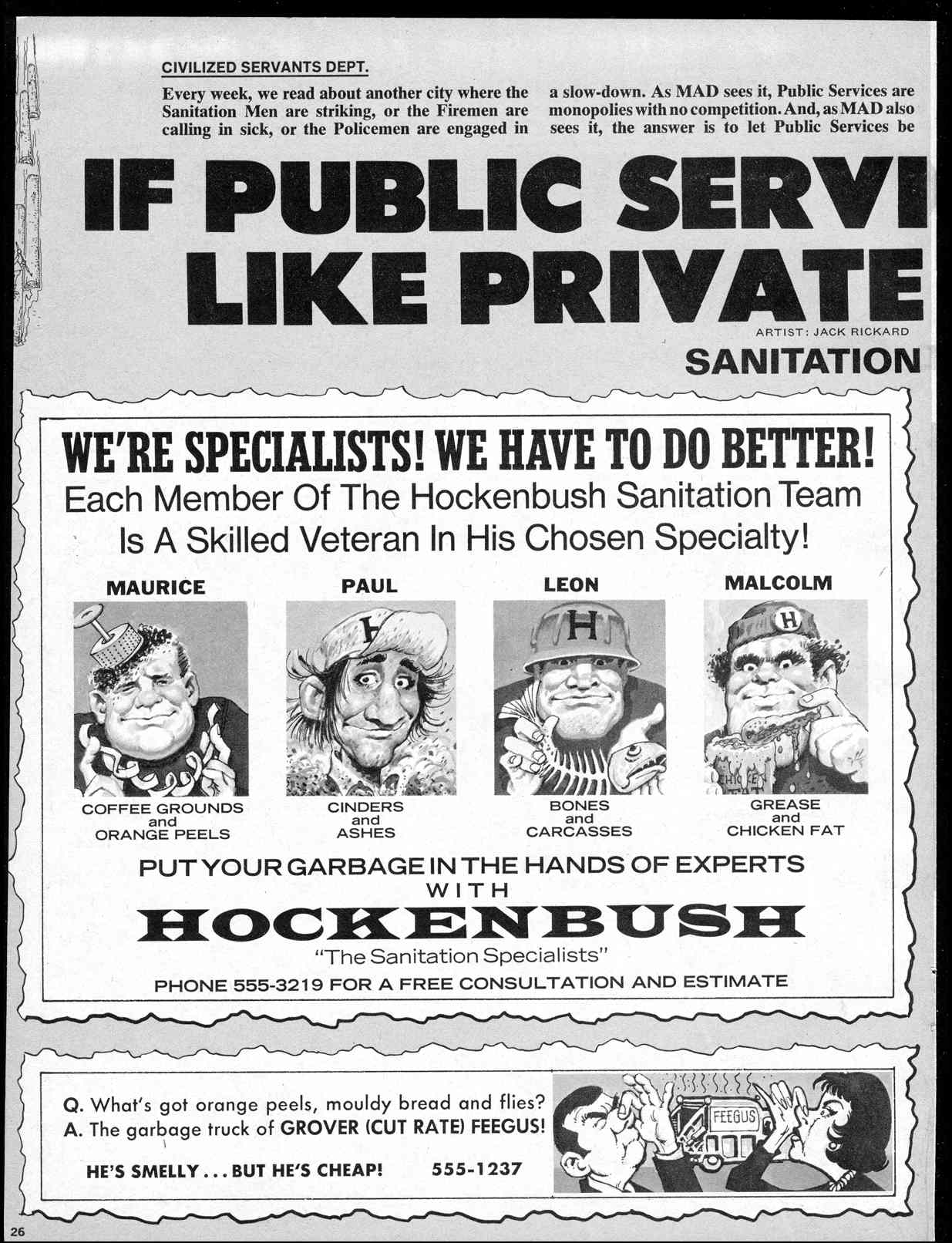 Read online MAD comic -  Issue #196 - 28