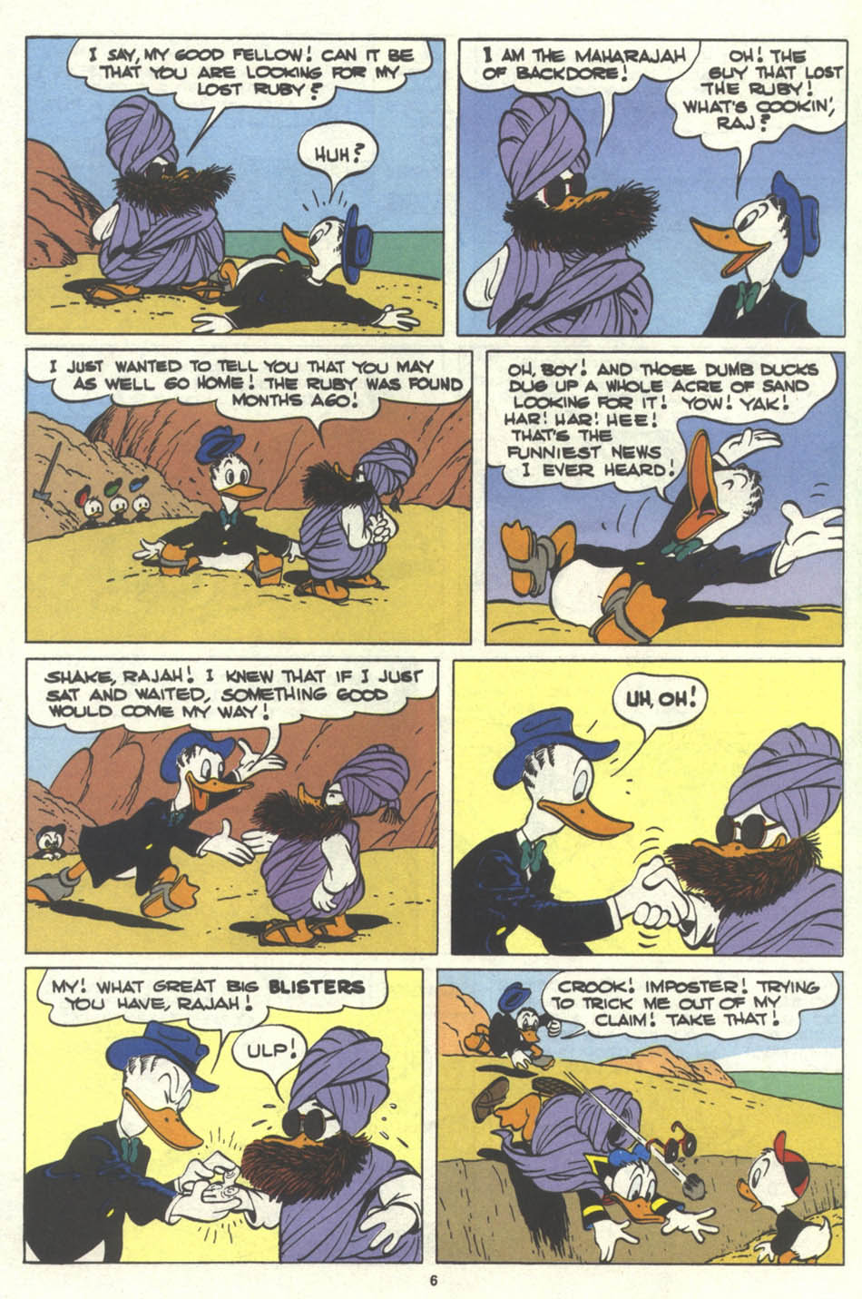 Read online Walt Disney's Comics and Stories comic -  Issue #576 - 7