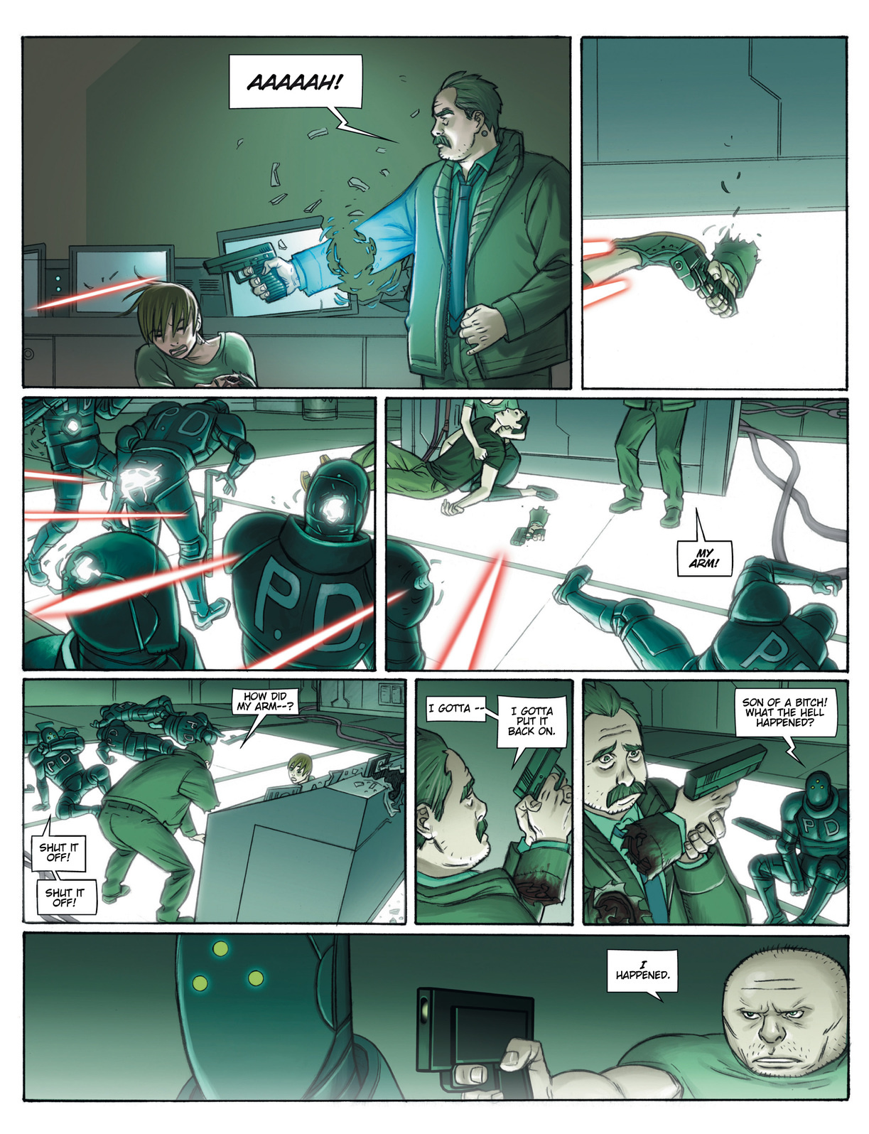 Read online Flywires comic -  Issue #3 - 7