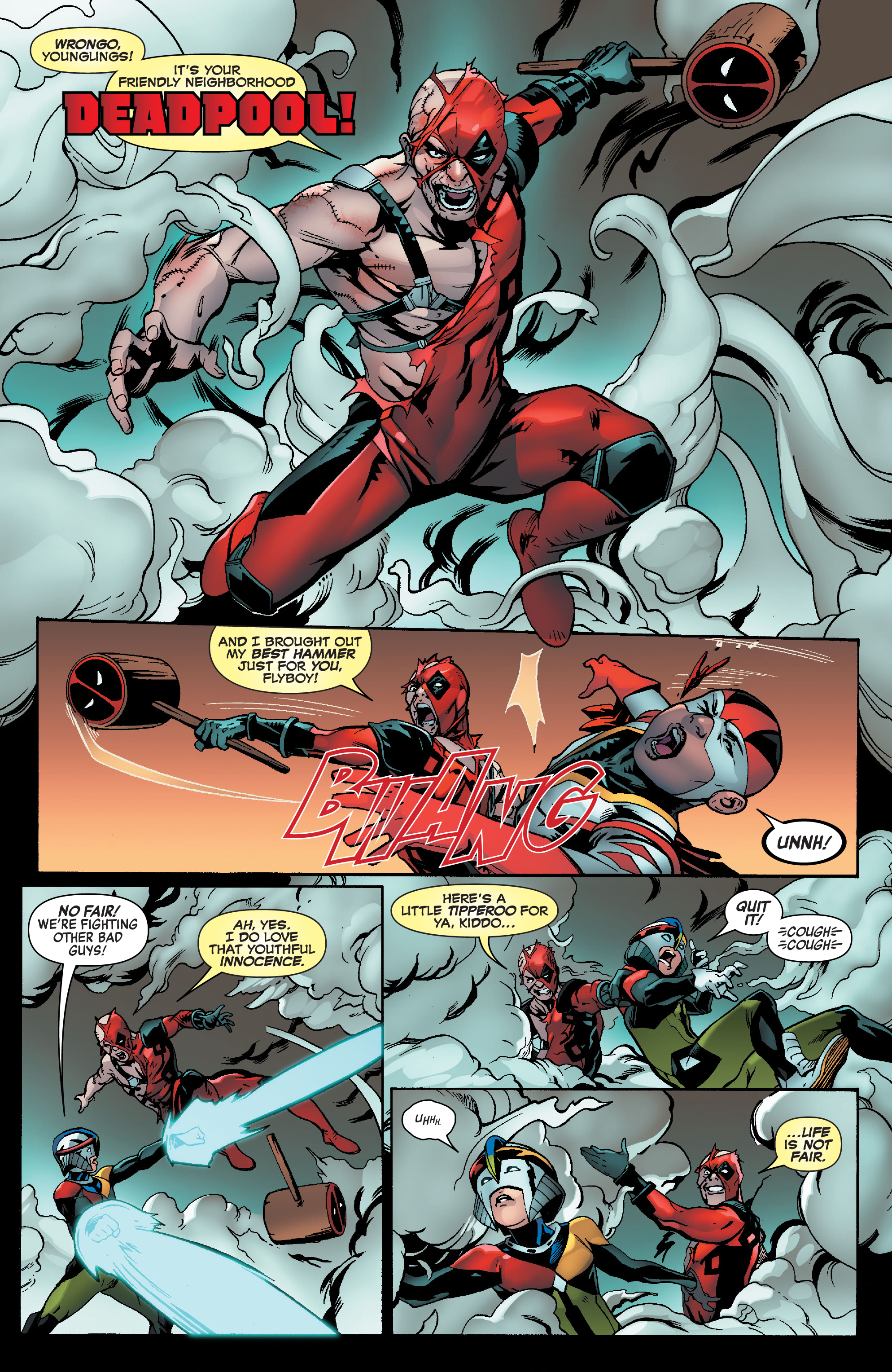 Read online Heroes Reborn: One-Shots comic -  Issue # Young Squadron - 18