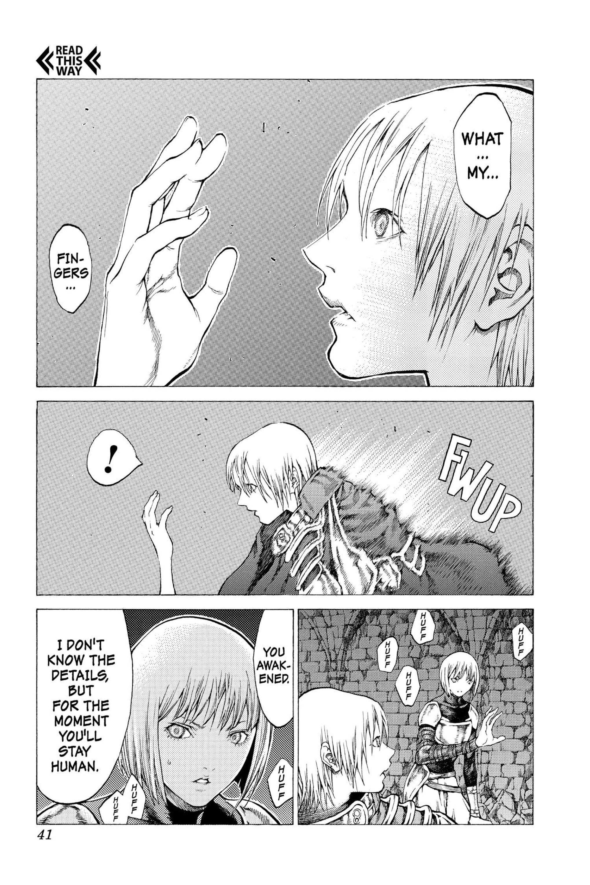 Read online Claymore comic -  Issue #9 - 40